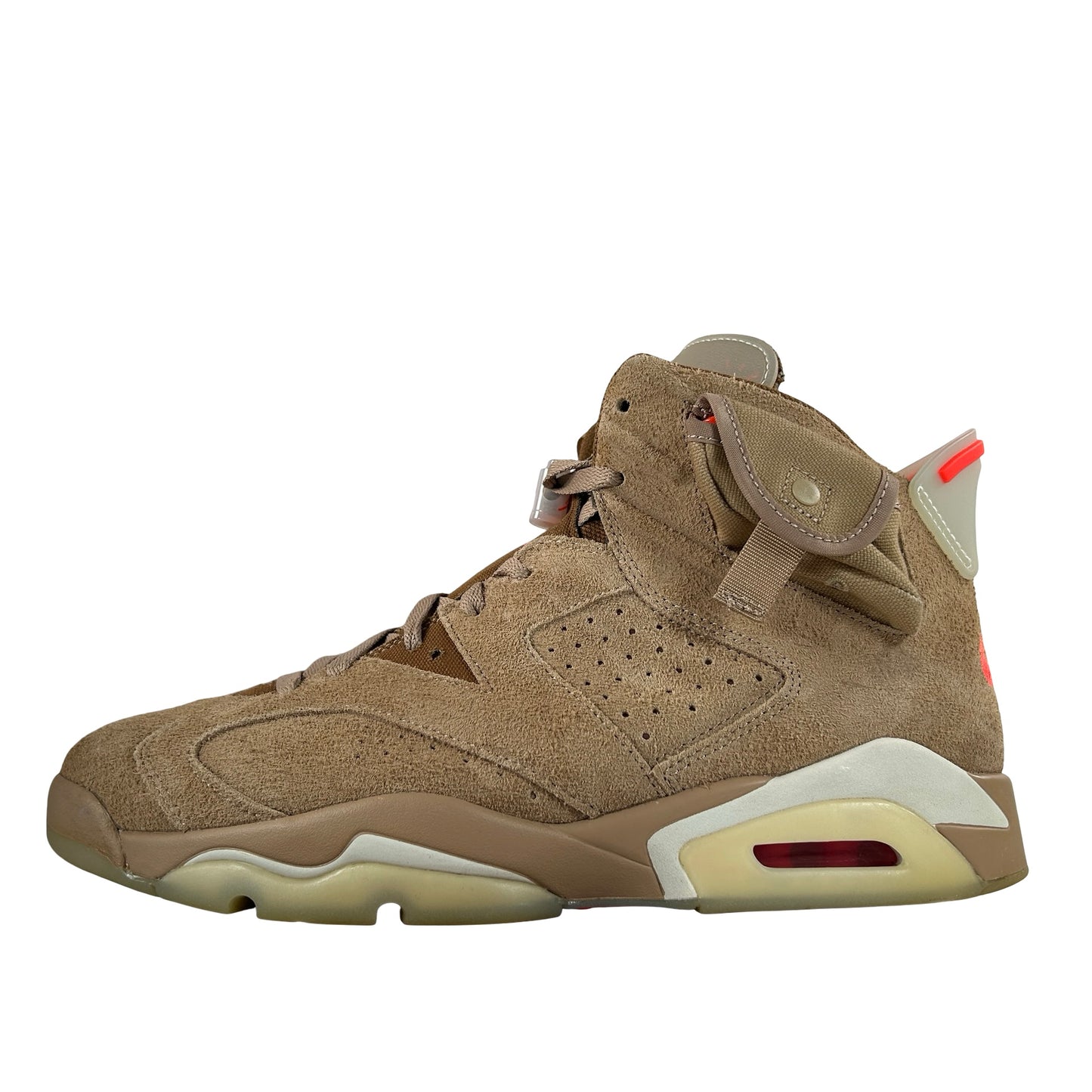 DH0690 200 Jordan 6 Retro Travis Scott British Khaki [USED] - 11 M (Used9)