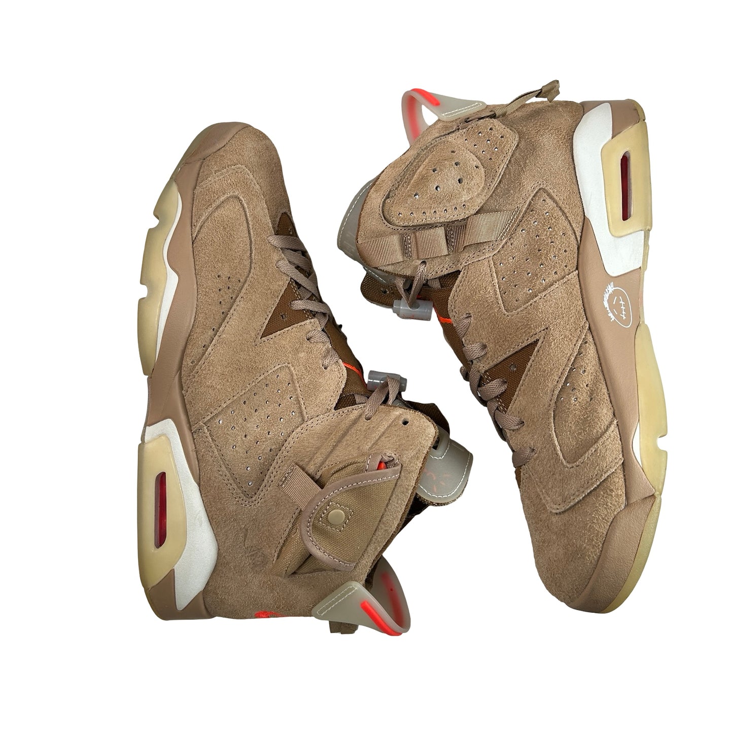 DH0690 200 Jordan 6 Retro Travis Scott British Khaki [USED] - 11 M (Used9)