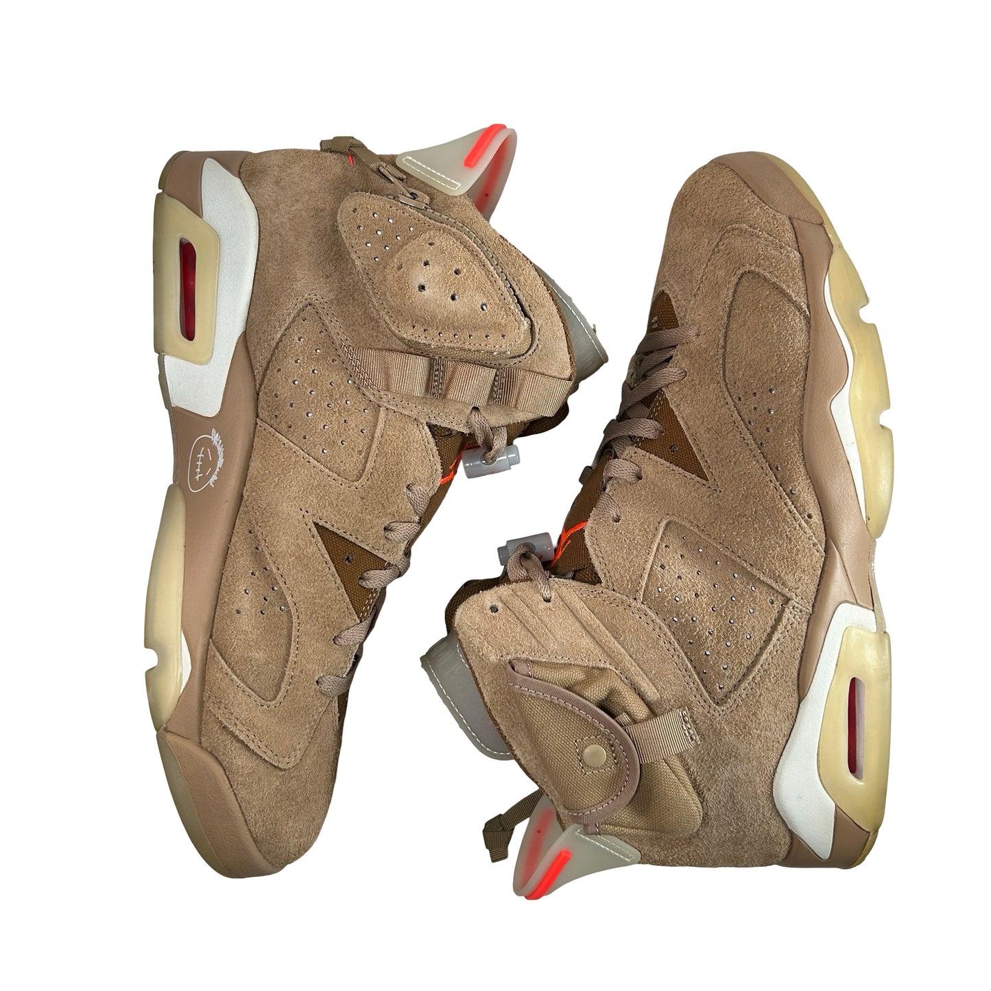 DH0690 200 Jordan 6 Retro Travis Scott British Khaki [USED] - 11 M (Used9)