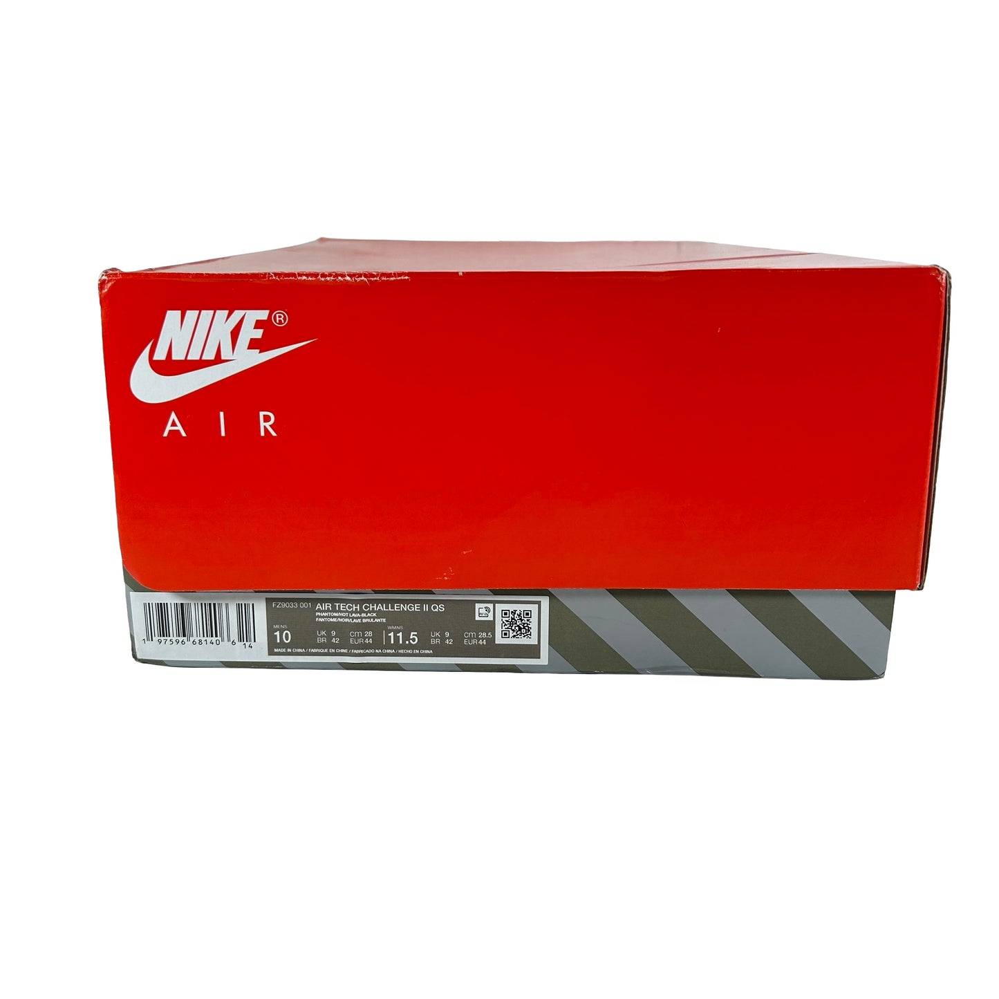 FZ9033 001 Nike Air Tech Challenge II Hot Lava (2024) [USED] - 10 M (Used)