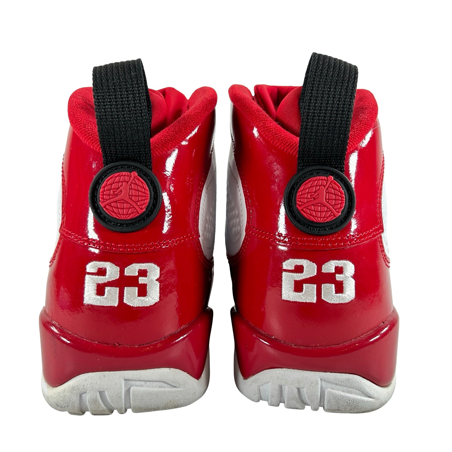 302370 160 Jordan 9 Retro White Gym Red [USED] - 8 M (Used) (No Box)