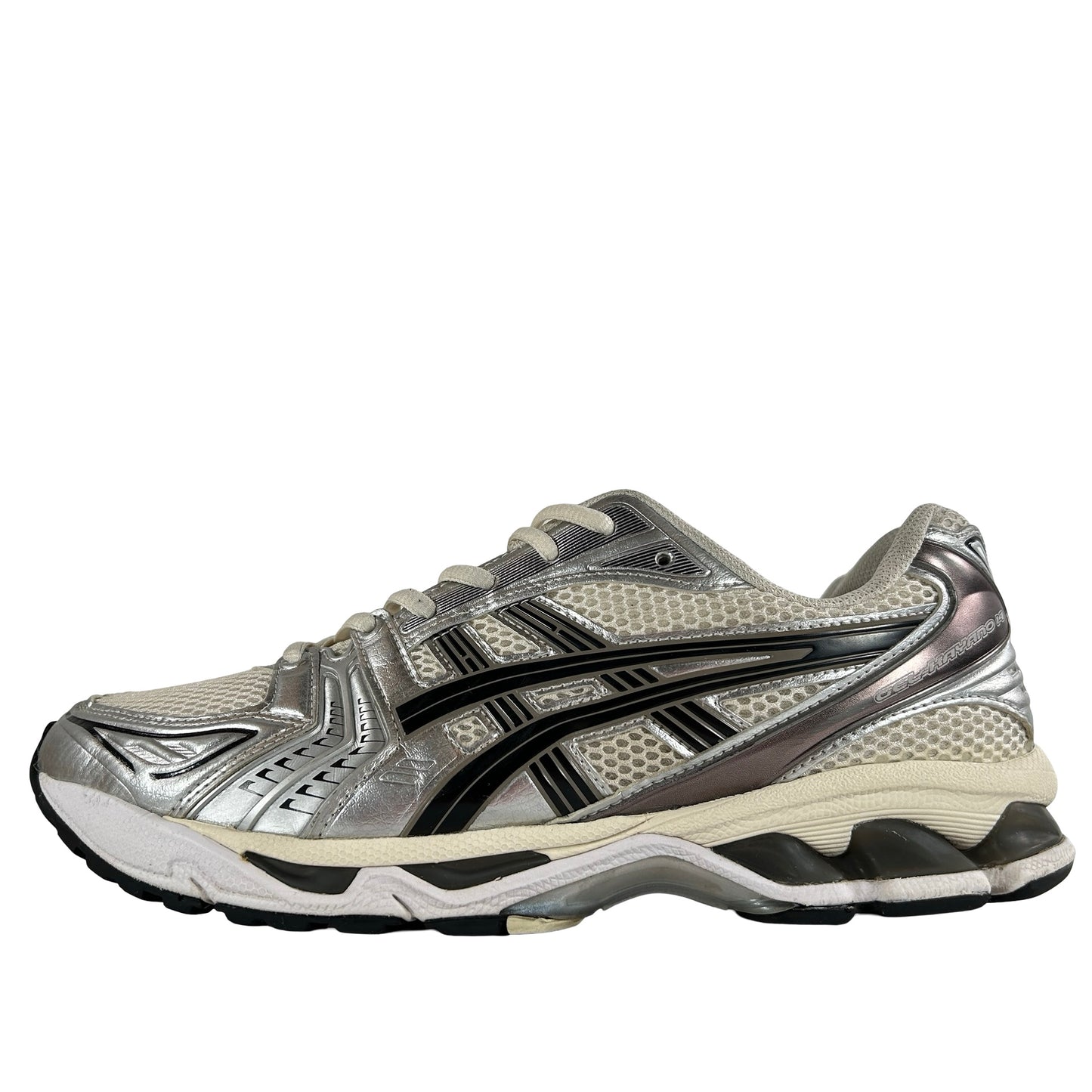 1201A019 108 ASICS Gel-Kayano 14 Cream Black Metallic Plum [USED] - 9.5 (Used2)