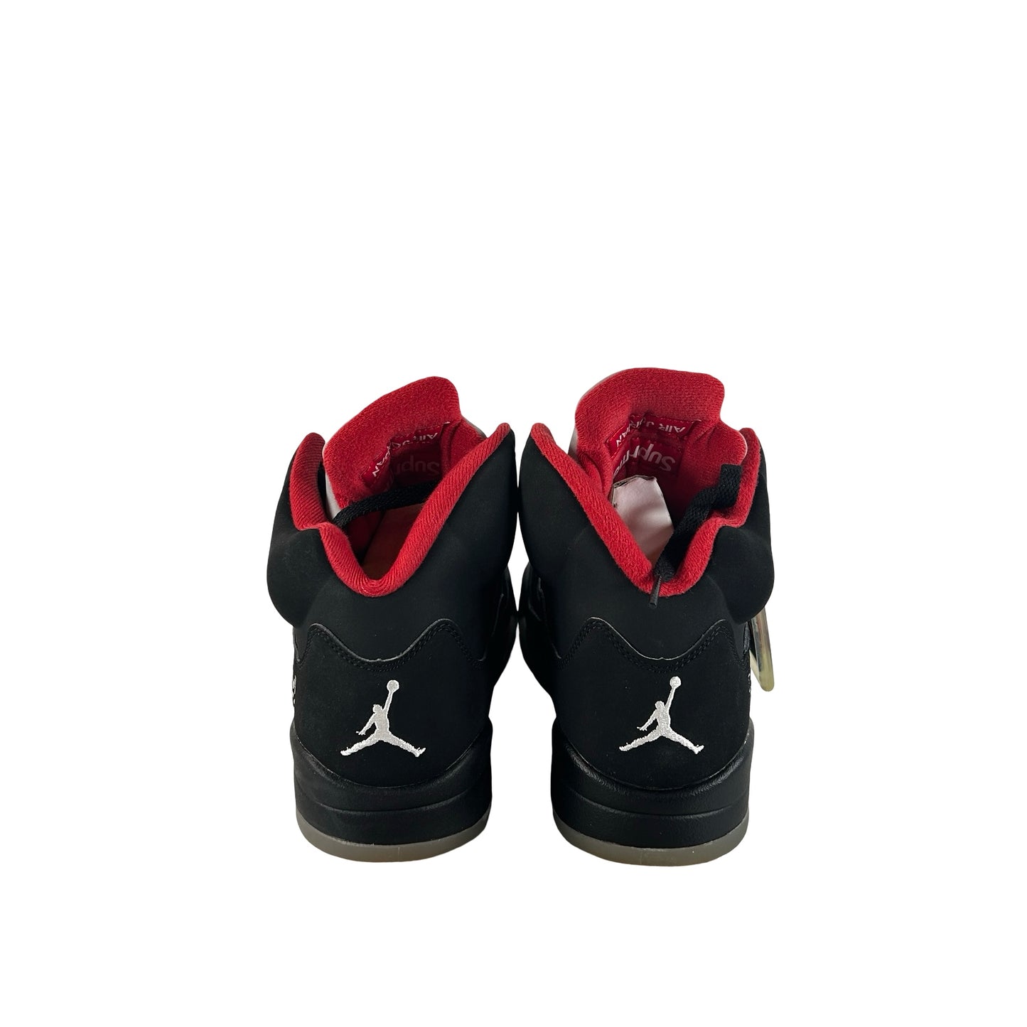 824371 001 Jordan 5 Retro Supreme Black [CONDITIONAL] - 8.5 M (Yellowing Soles)
