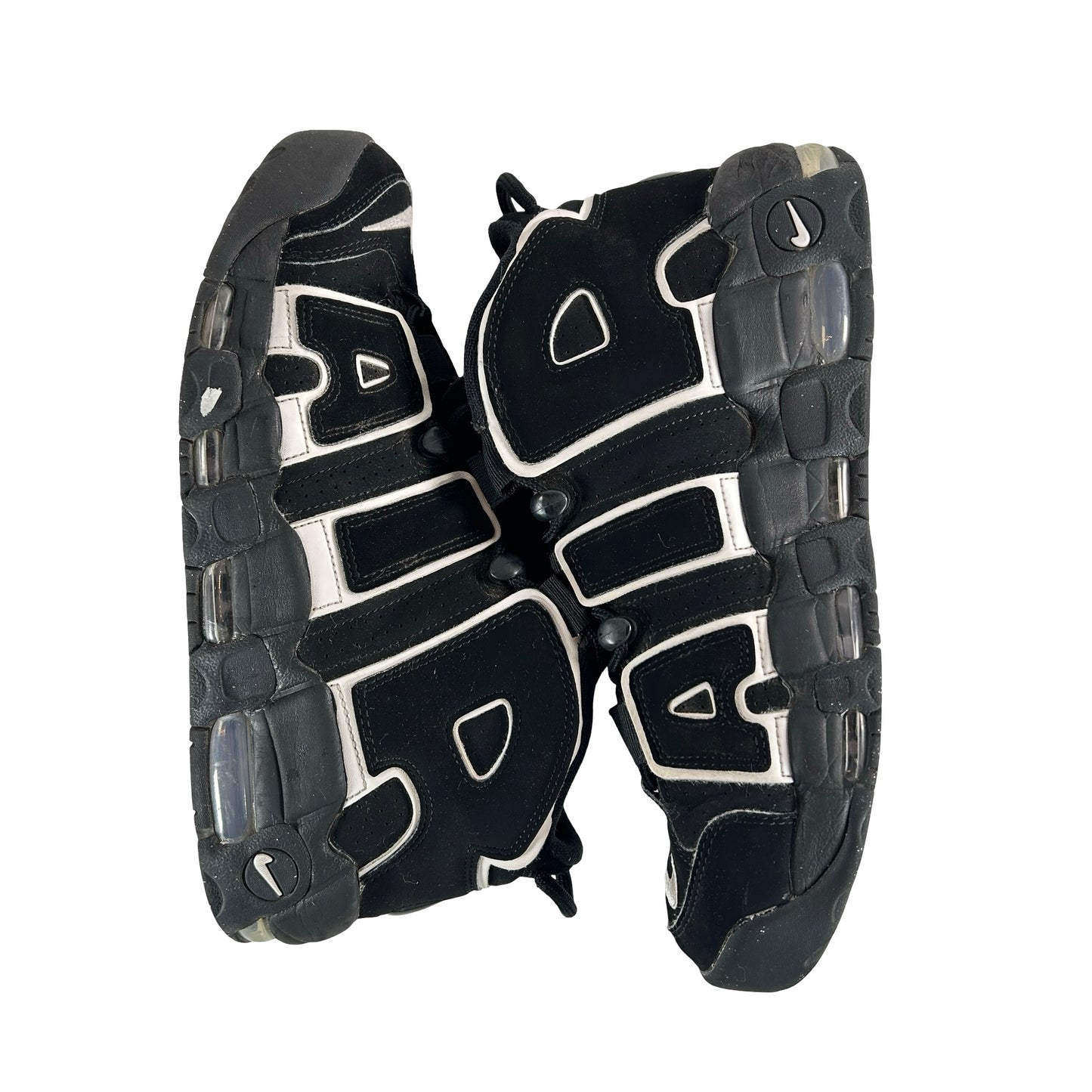 FV2291 001 Nike Air More Uptempo 96 Black White (2023) [USED] - 9 M (Used)