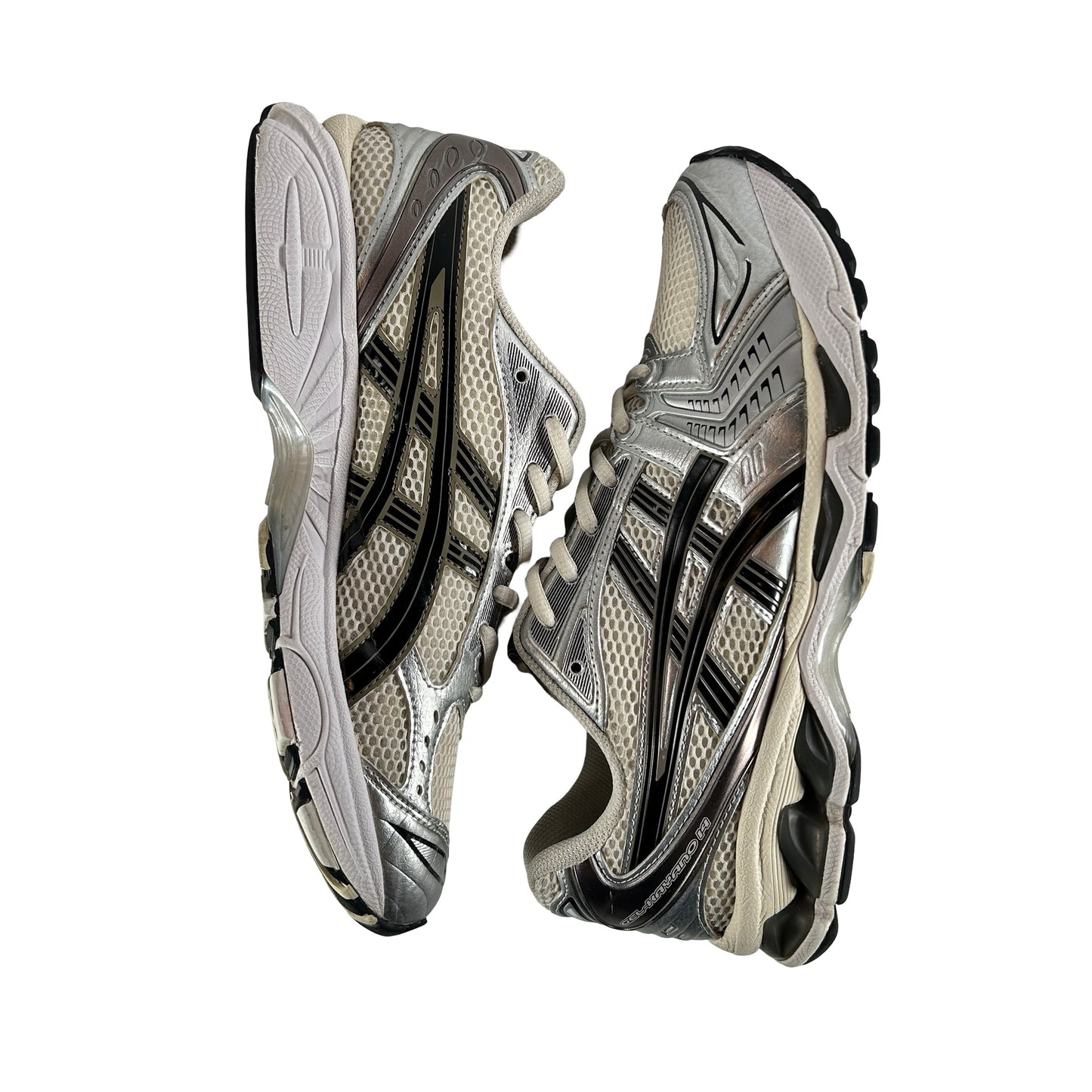 1201A019 108 ASICS Gel-Kayano 14 Cream Black Metallic Plum [USED] - 9.5 (Used2)