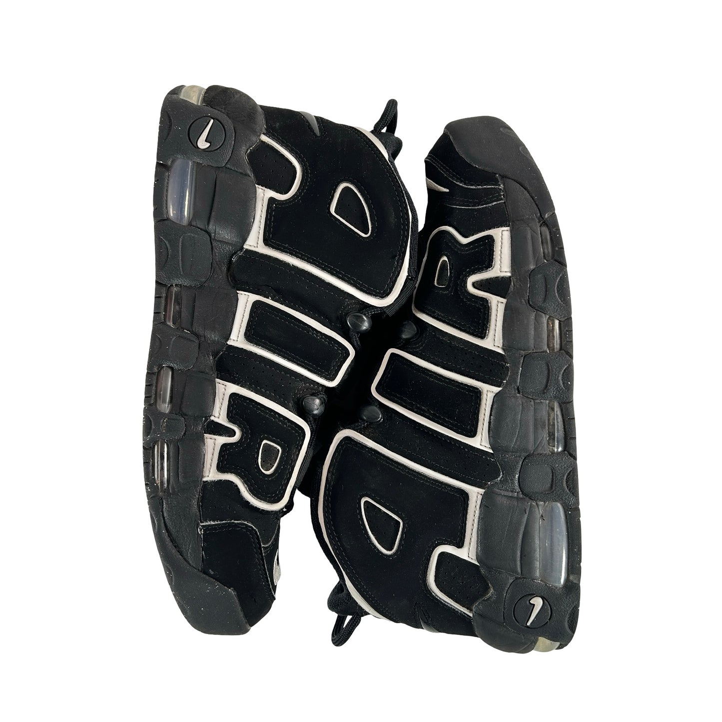 FV2291 001 Nike Air More Uptempo 96 Black White (2023) [USED] - 9 M (Used)