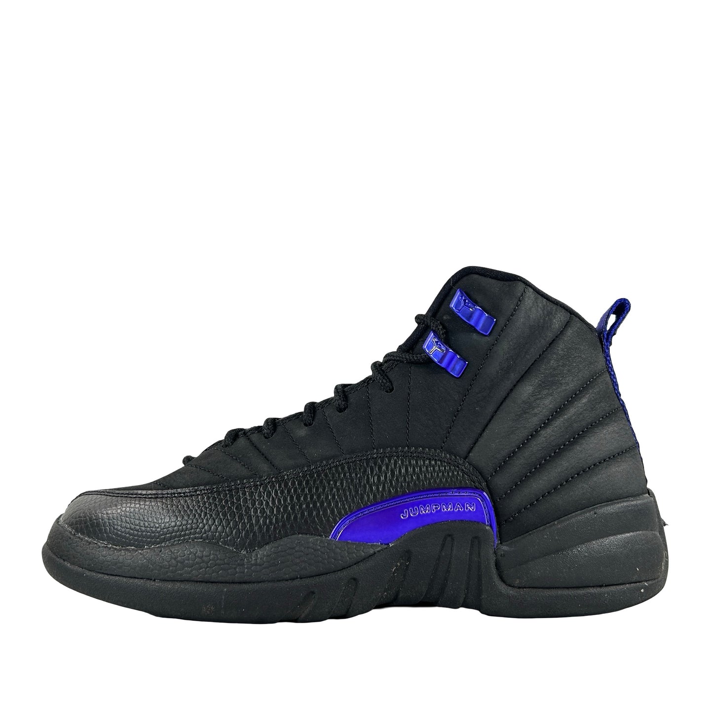 DH0905 005 Jordan 12 Retro Black Dark Concord (GS) [USED] - 6 Y (Used) (No Box)