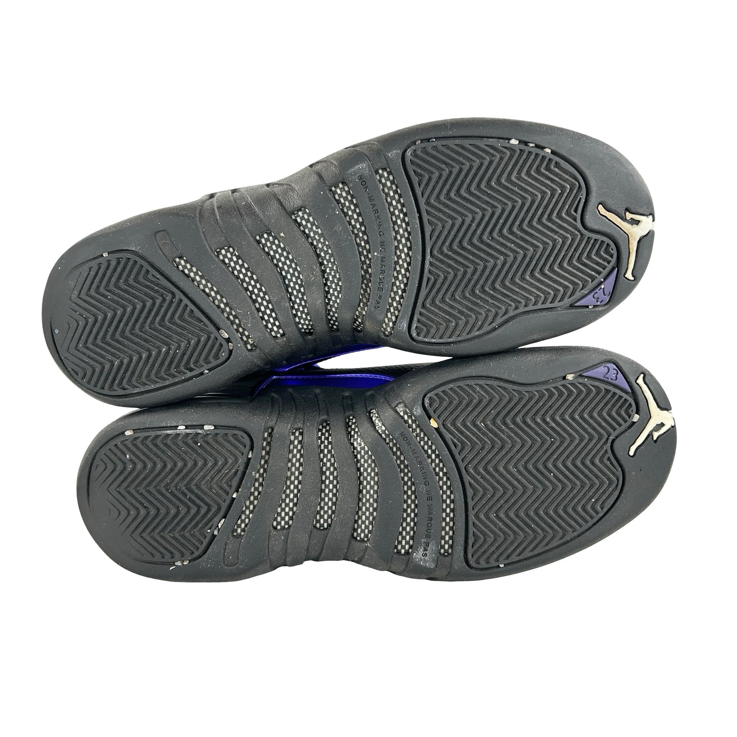 DH0905 005 Jordan 12 Retro Black Dark Concord (GS) [USED] - 6 Y (Used) (No Box)