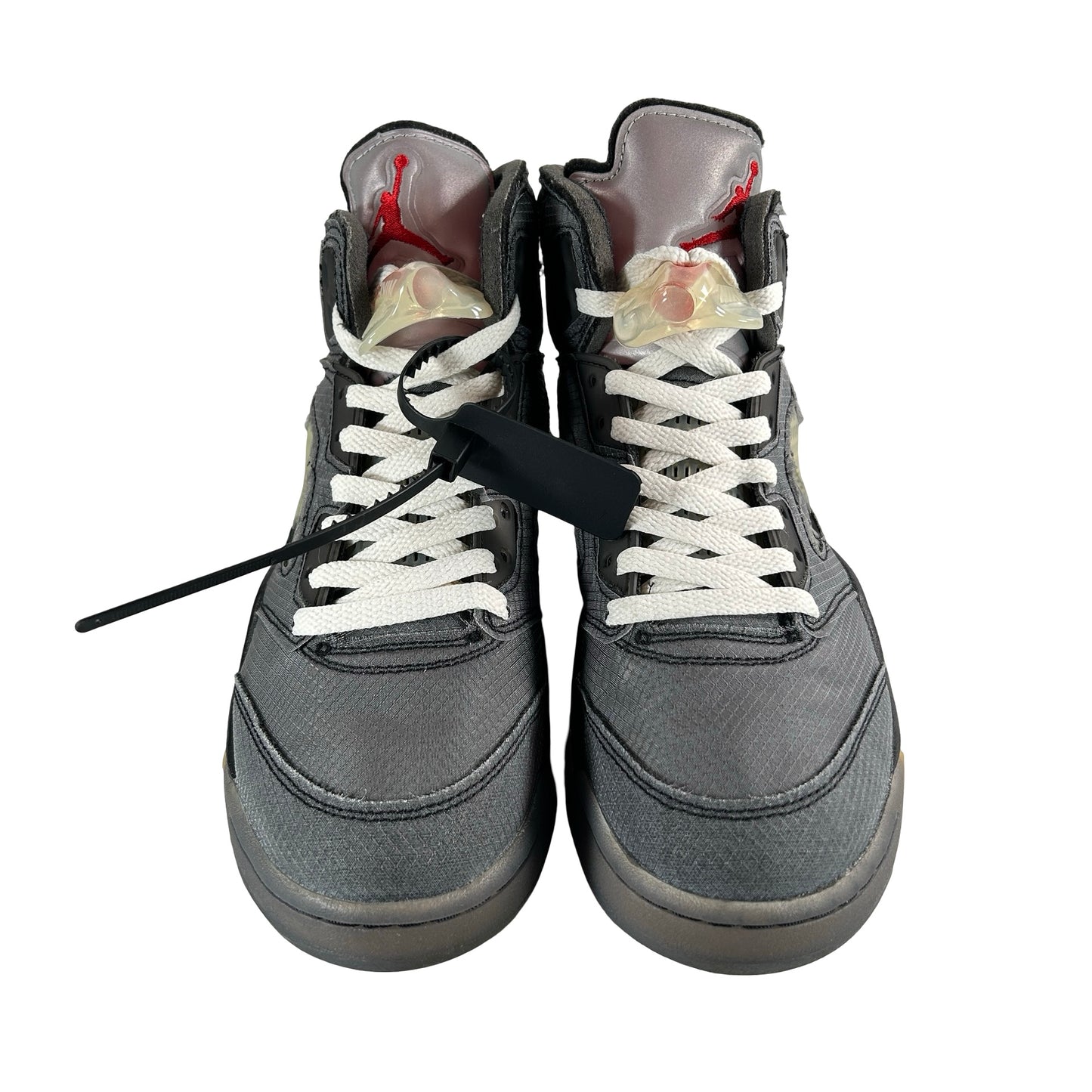 CT8480 001 Jordan 5 Off-White Black [USED] - 8 M (Used5)