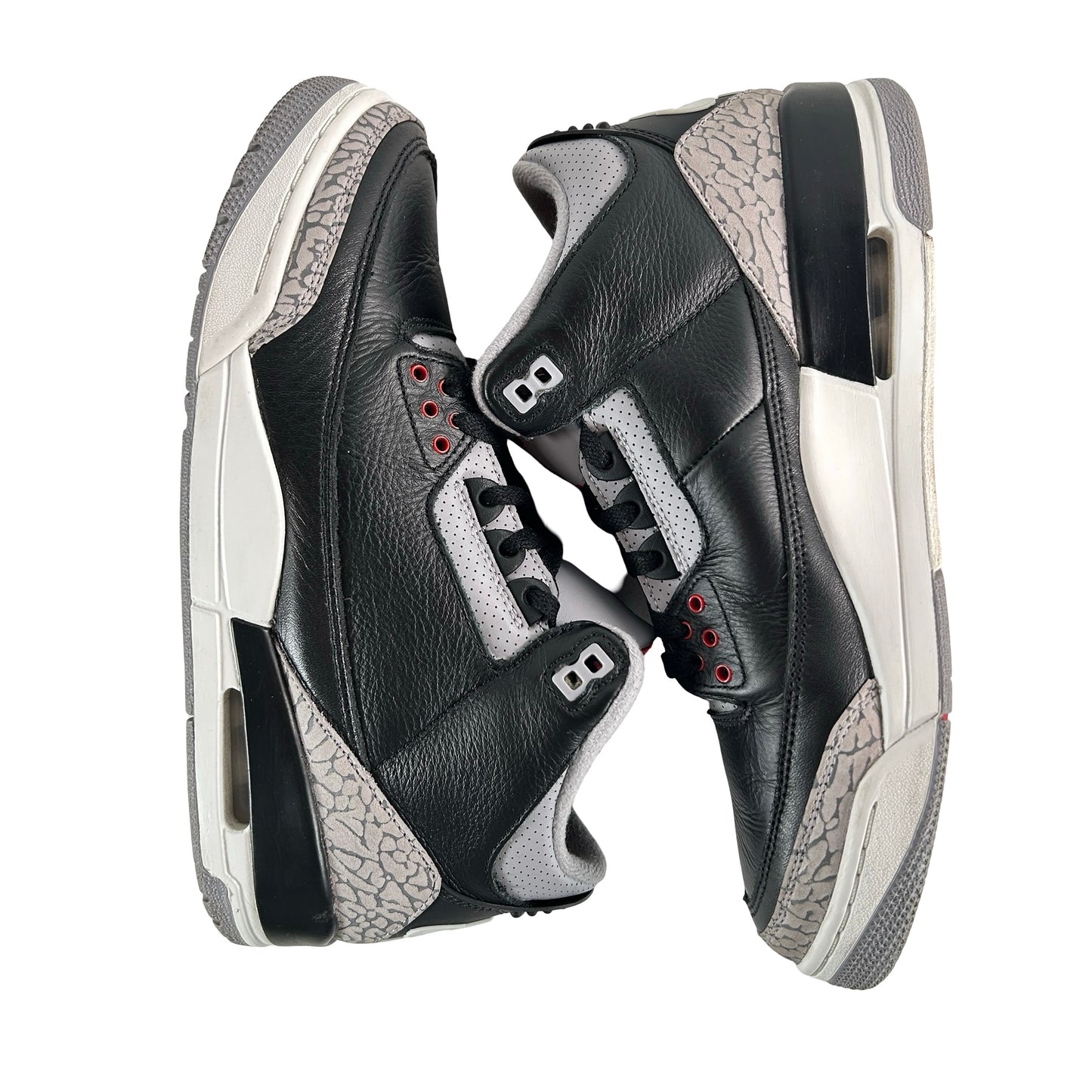 DN3707 010 Jordan 3 Retro Black Cement Reimagined (2024) [USED] - 9.5 M (Used10)