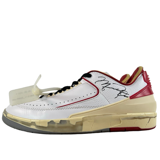 DJ4375 106 Jordan 2 Retro Low SP Off-White White Red [USED] - 10 M (Used3)