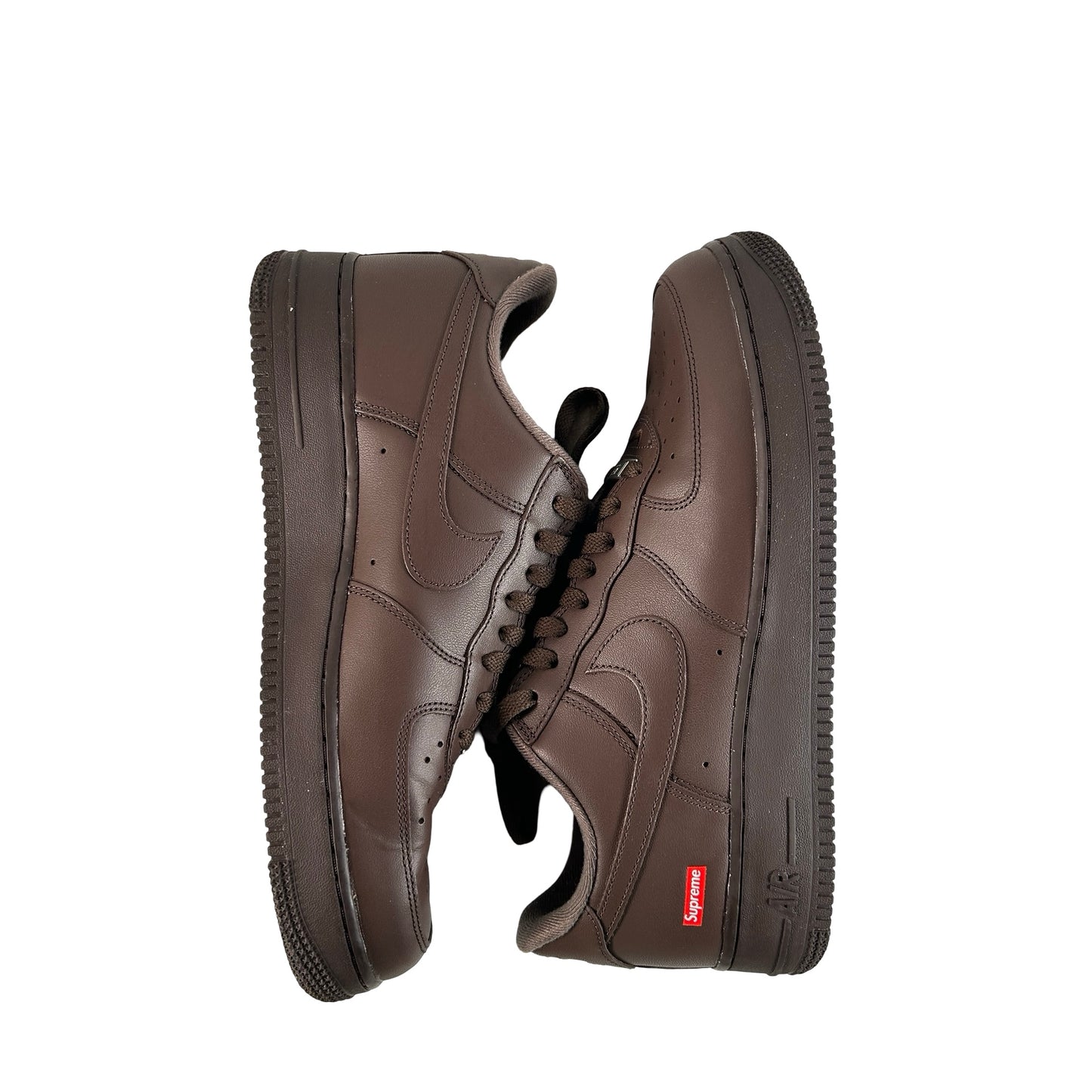 CU9225 200 Nike Air Force 1 Low Supreme Baroque Brown [USED] - 10.5 M (Used)