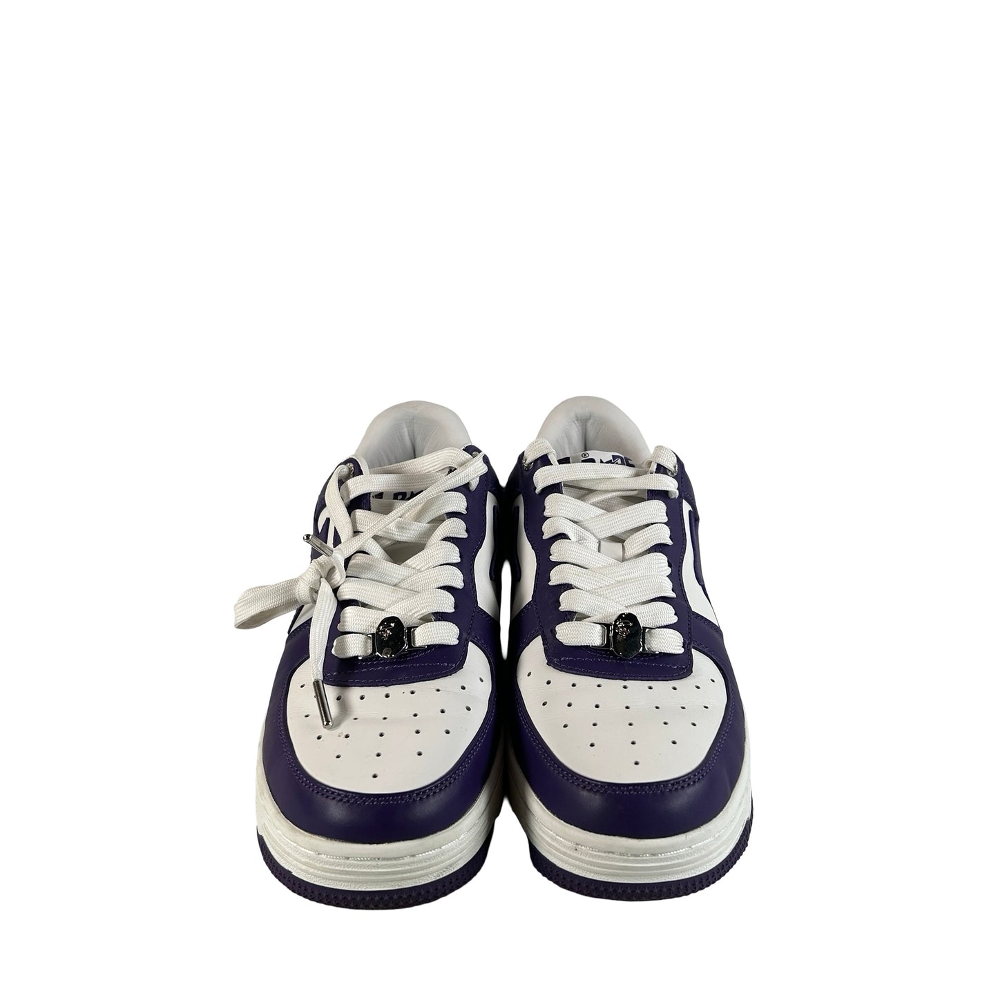 1I70 191 007 A Bathing Ape Bape Sta White Purple (2022) [USED] - 9.5 M (Used)