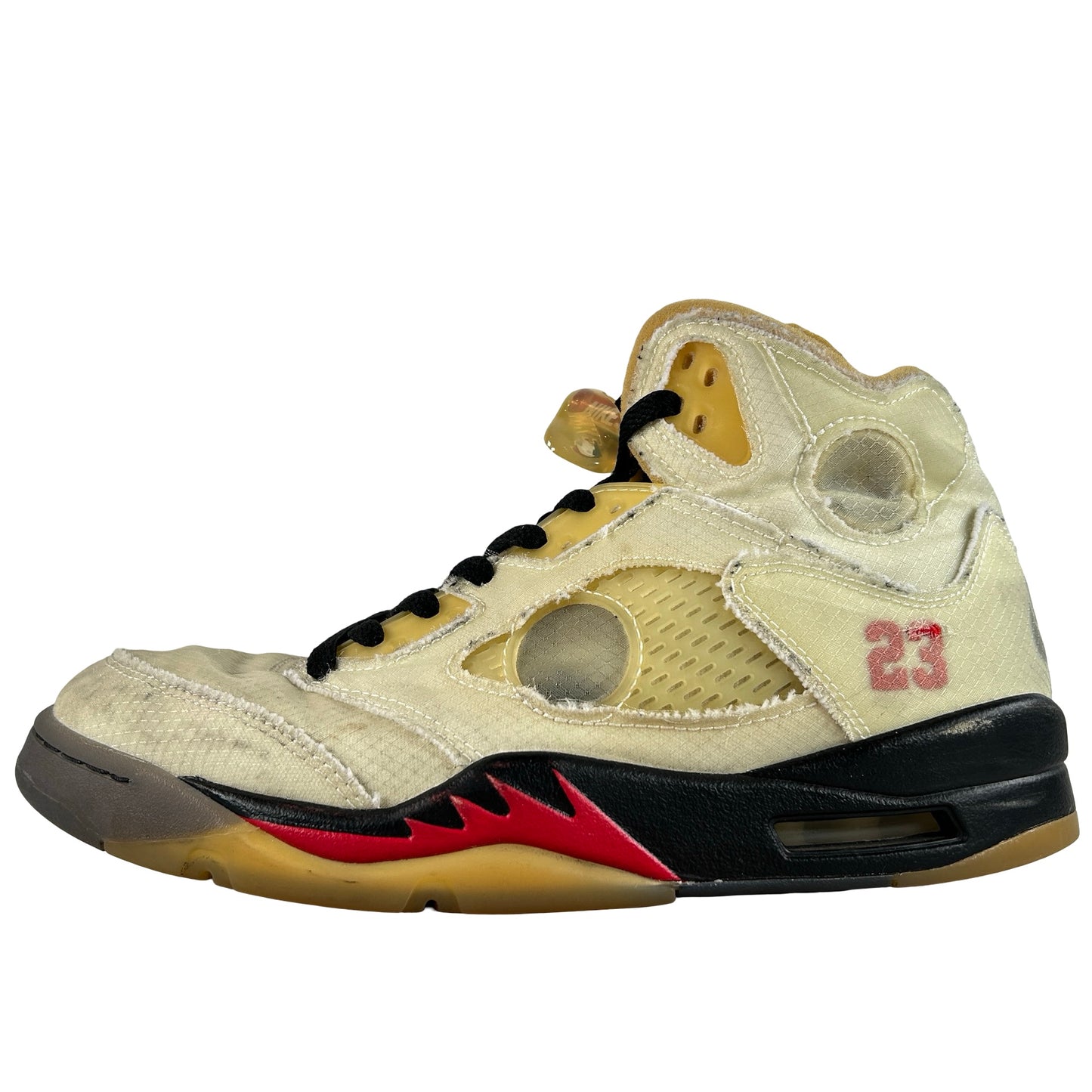 DH8565 100 Jordan 5 Off-White Sail [USED] - 8.5 M (Used5)