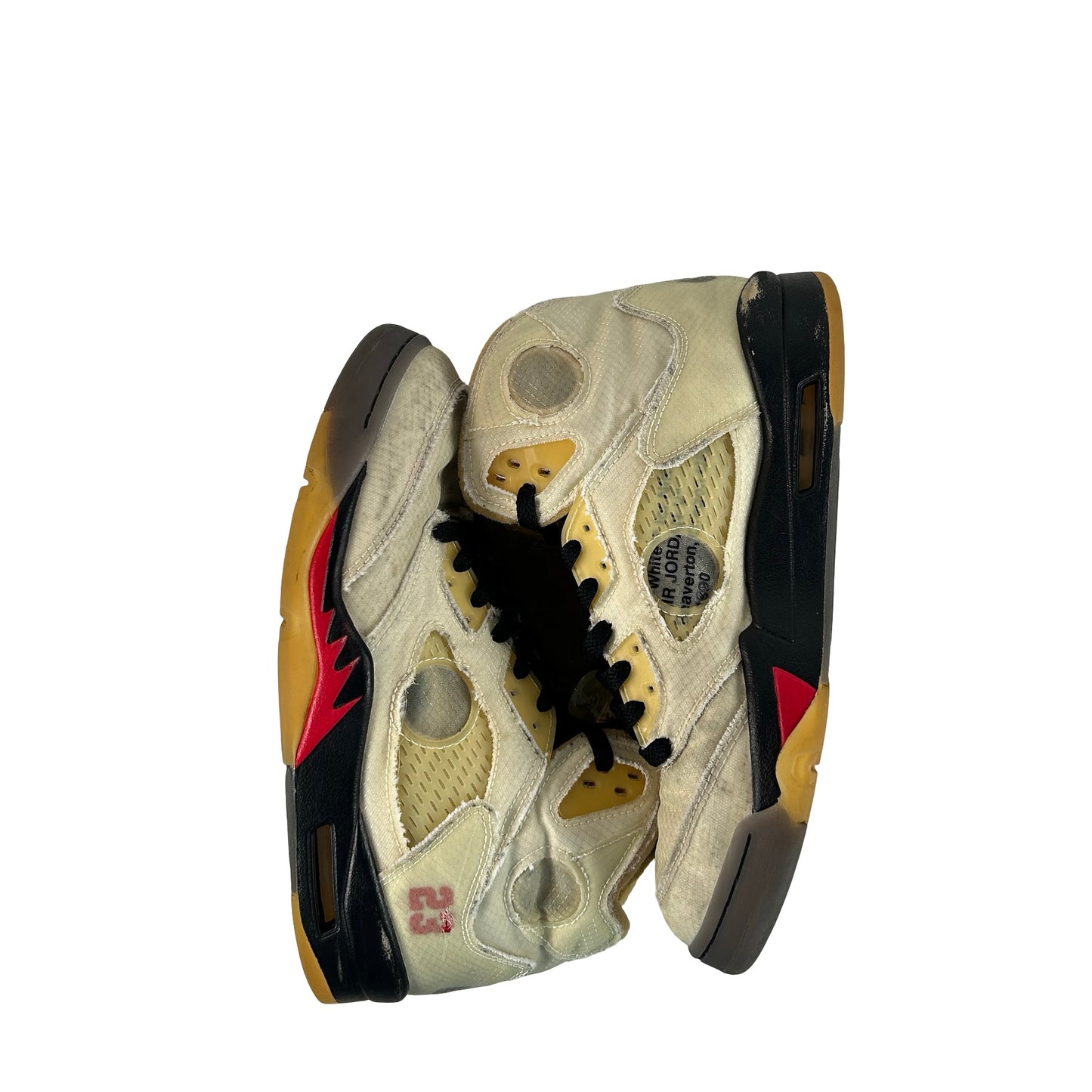 DH8565 100 Jordan 5 Off-White Sail [USED] - 8.5 M (Used5)