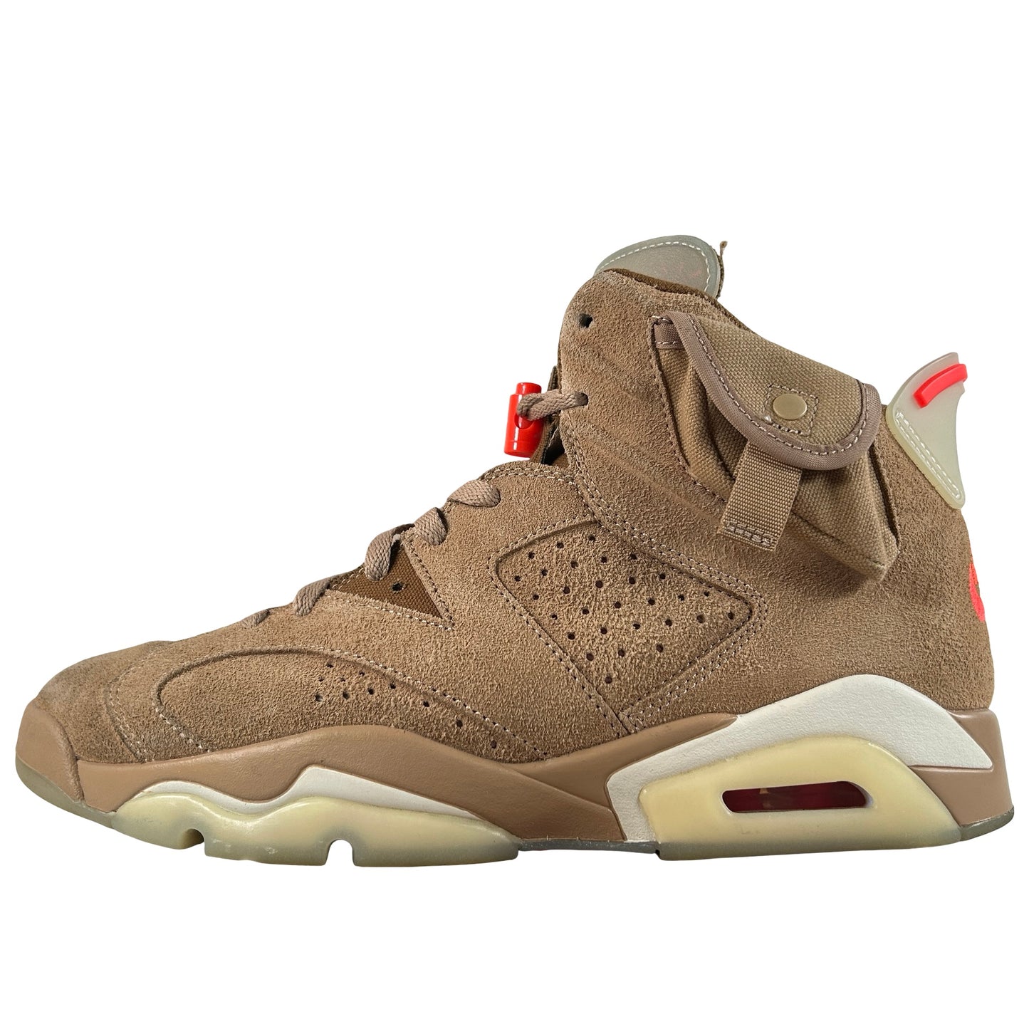 DH0690 200 Jordan 6 Retro Travis Scott British Khaki [USED] - 10.5 M (Used) (No Box)