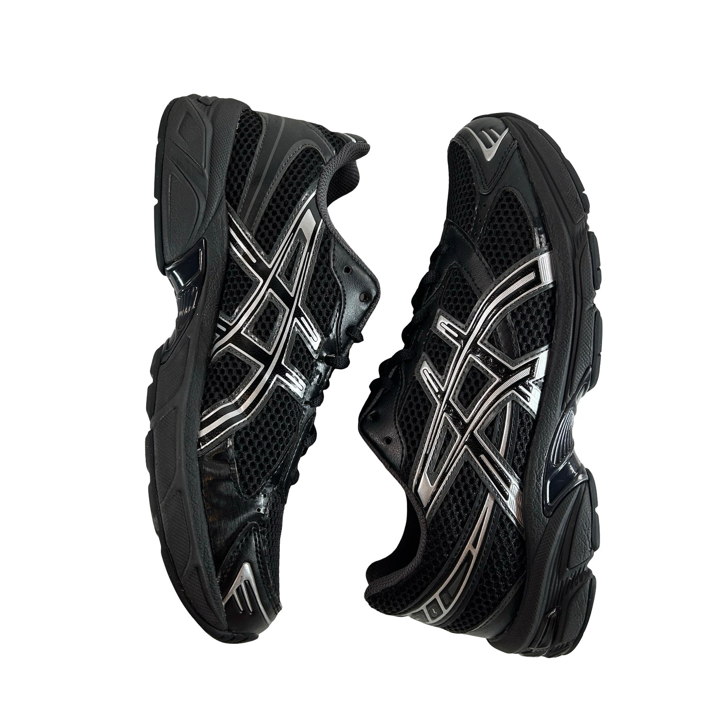 1201A906 001 ASICS Gel-1130 Black Pure Silver [USED] - 8 M (Used)