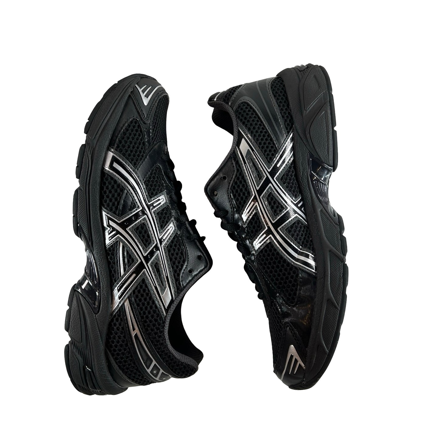 1201A906 001 ASICS Gel-1130 Black Pure Silver [USED] - 8 M (Used)