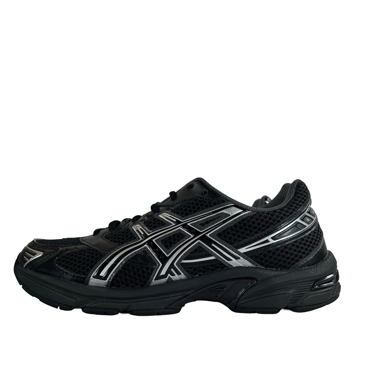 1201A906 001 ASICS Gel-1130 Black Pure Silver [USED] - 8 M (Used)