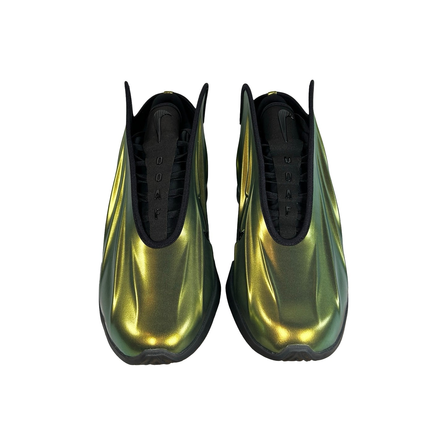 IQ6108 001 Nike GT Future Ducks of a Feather Oregon Ducks Metallic Nova