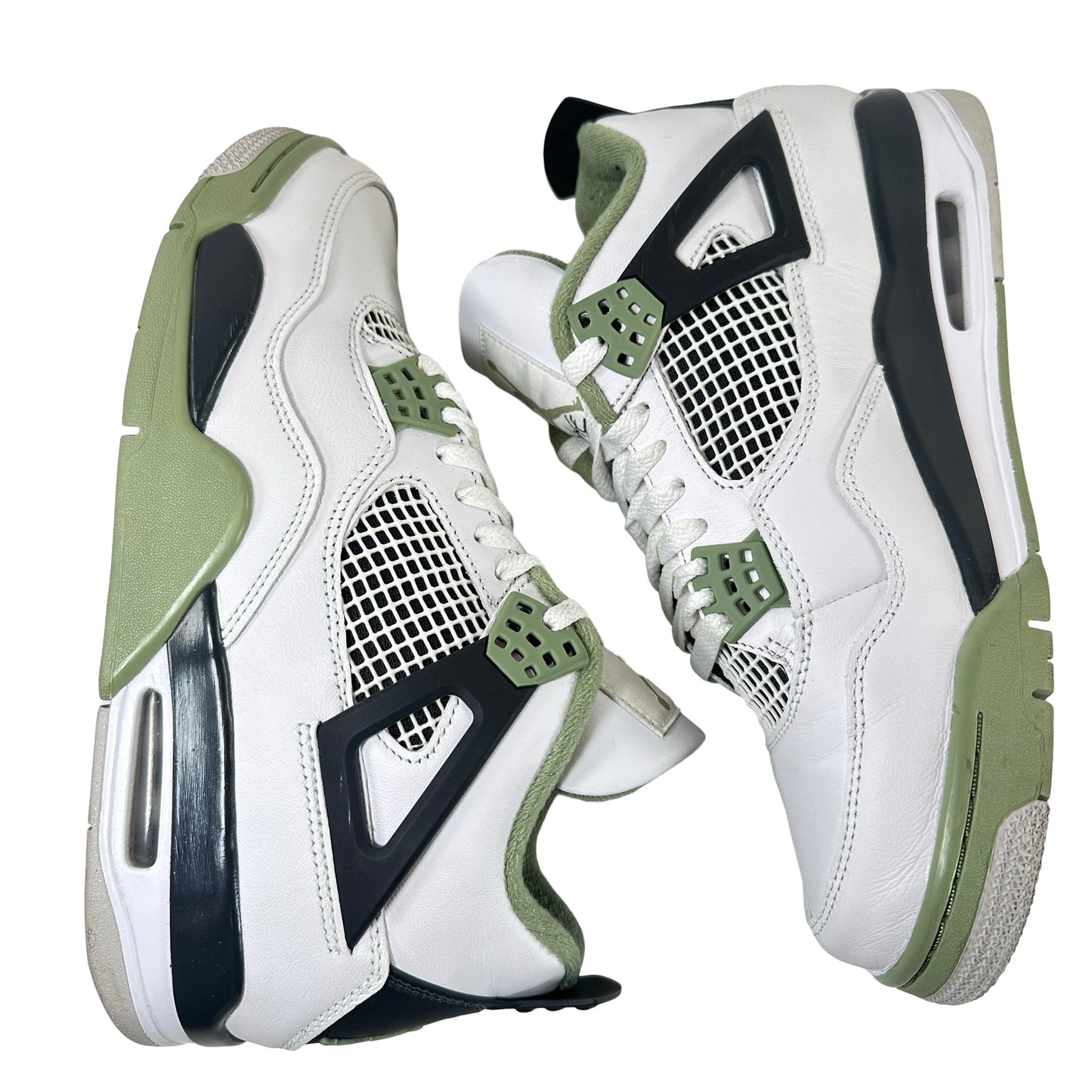 AQ9129 103 Jordan 4 Retro Seafoam (W) [USED] - 10.5 W (Used)
