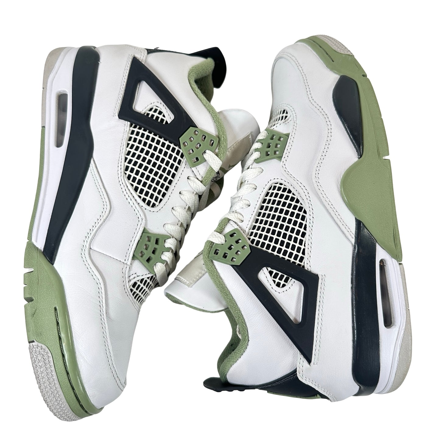 AQ9129 103 Jordan 4 Retro Seafoam (W) [USED] - 10.5 W (Used)