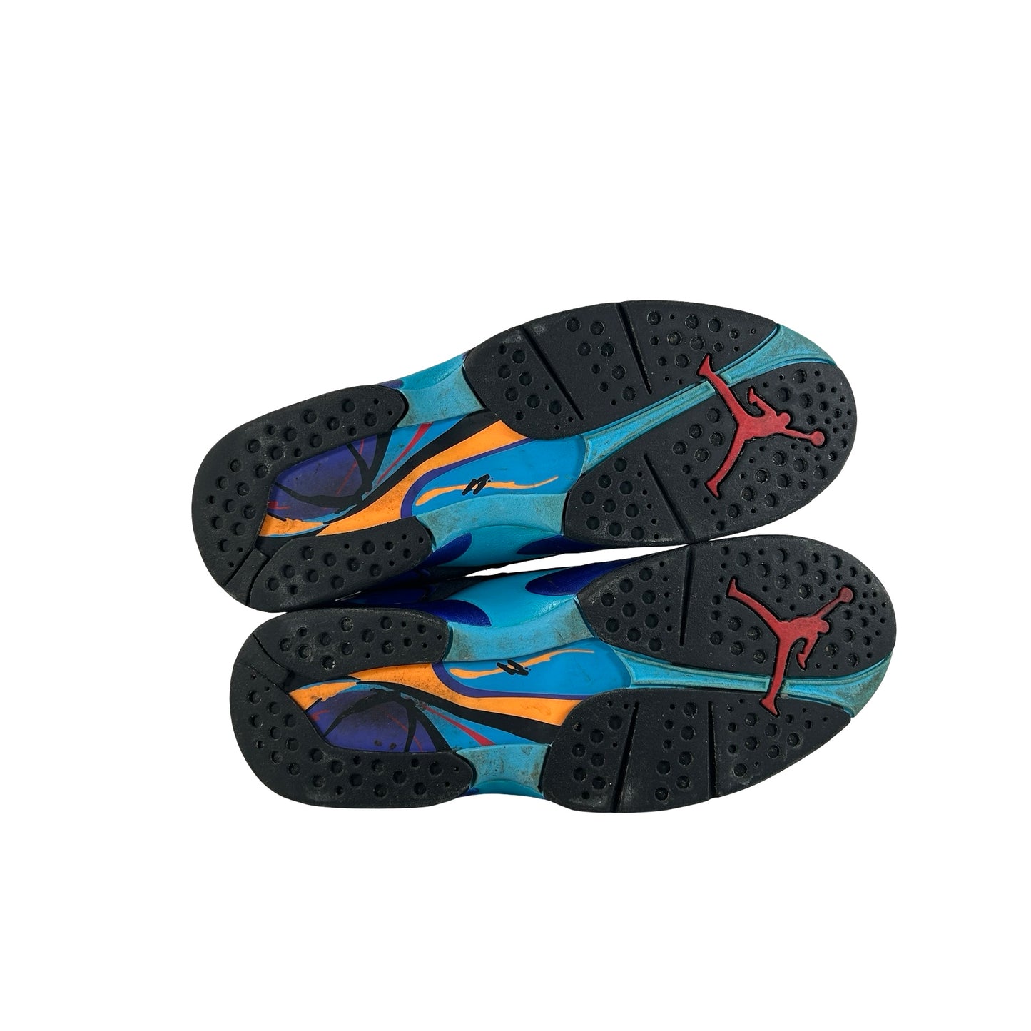 305381 025 Jordan 8 Retro Aqua (2015) [USED] - 9.5 M (Used) (No Box)