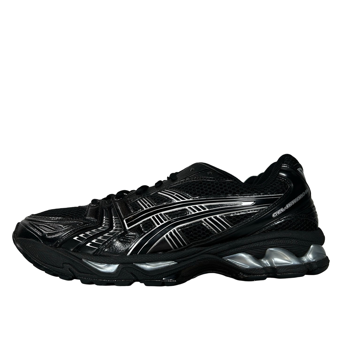 1201A019 006 ASICS Gel-Kayano 14 Black Pure Silver [USED] - 11.5 M (Used3)