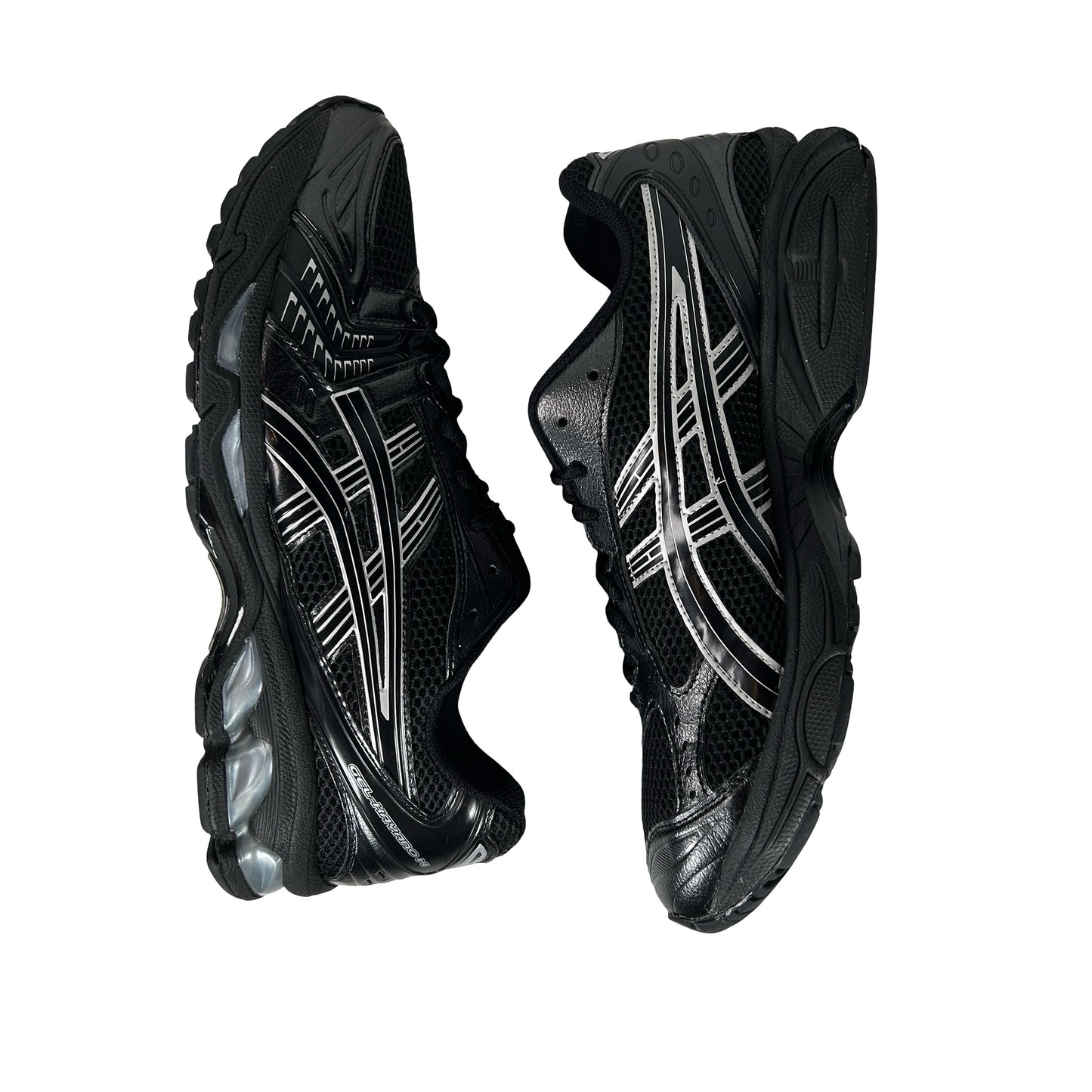 1201A019 006 ASICS Gel-Kayano 14 Black Pure Silver [USED] - 11.5 M (Used3)
