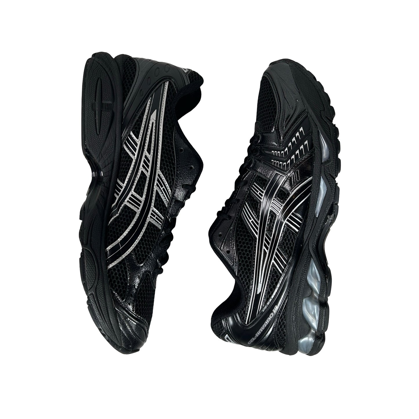 1201A019 006 ASICS Gel-Kayano 14 Black Pure Silver [USED] - 11.5 M (Used3)