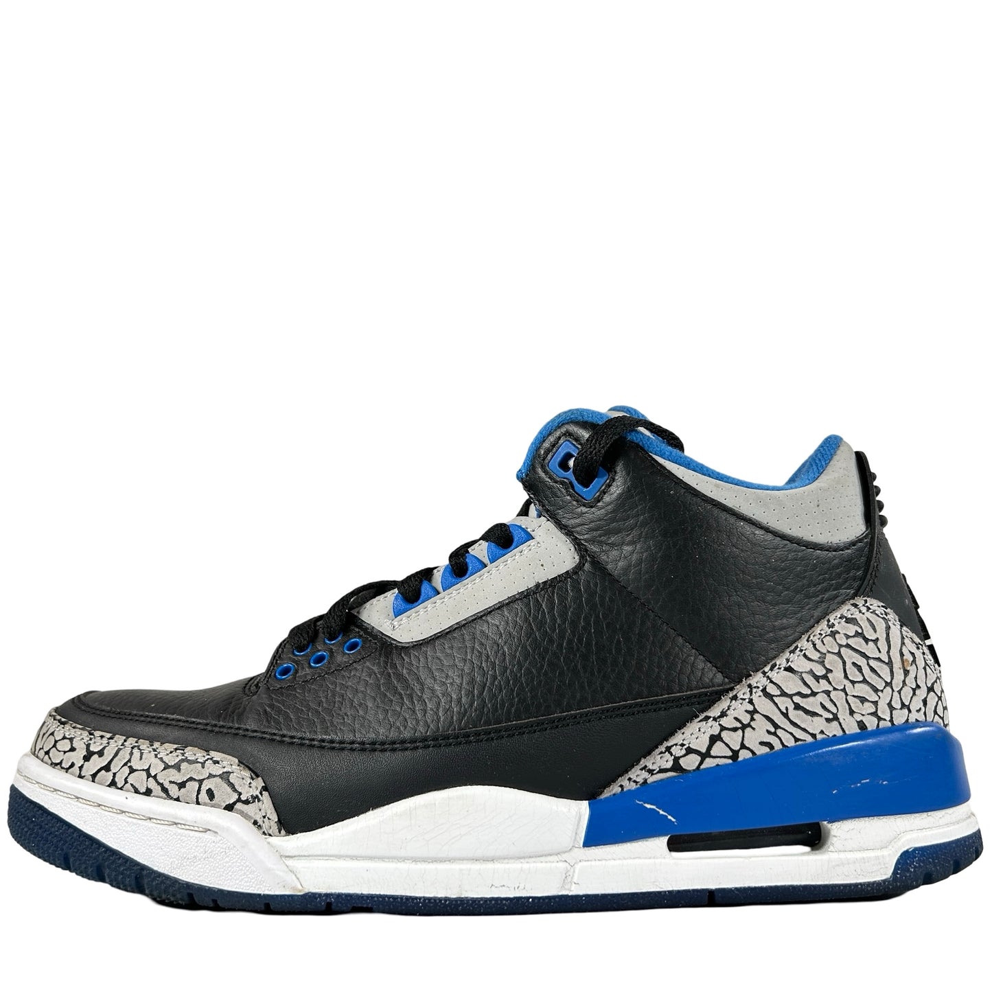 136064 007 Jordan 3 Retro Sport Blue [USED] - 8.5 M (Used)
