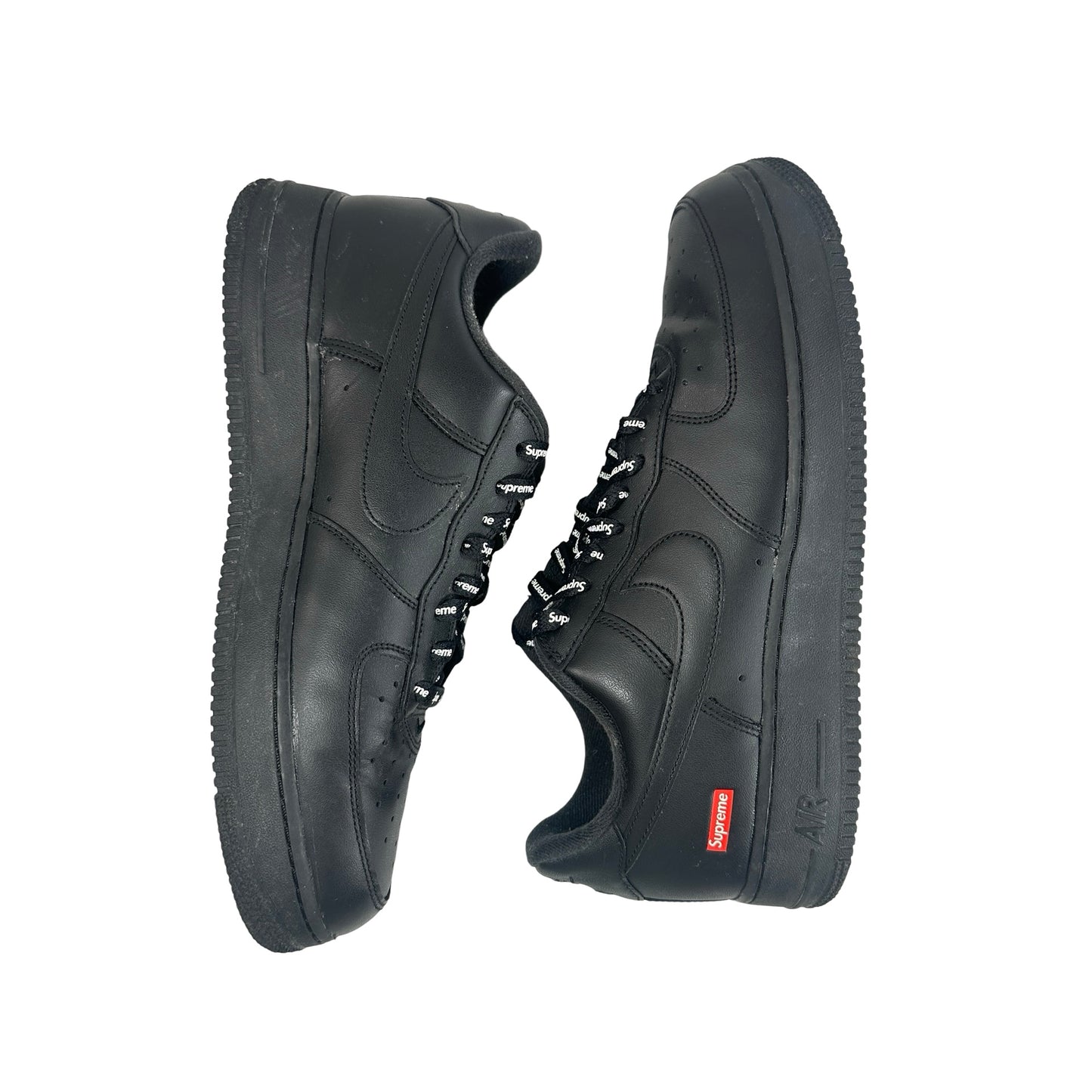 CU9225 001 Air Force 1 Low Supreme Black [USED] - 11 M (Used) (Replace Box)