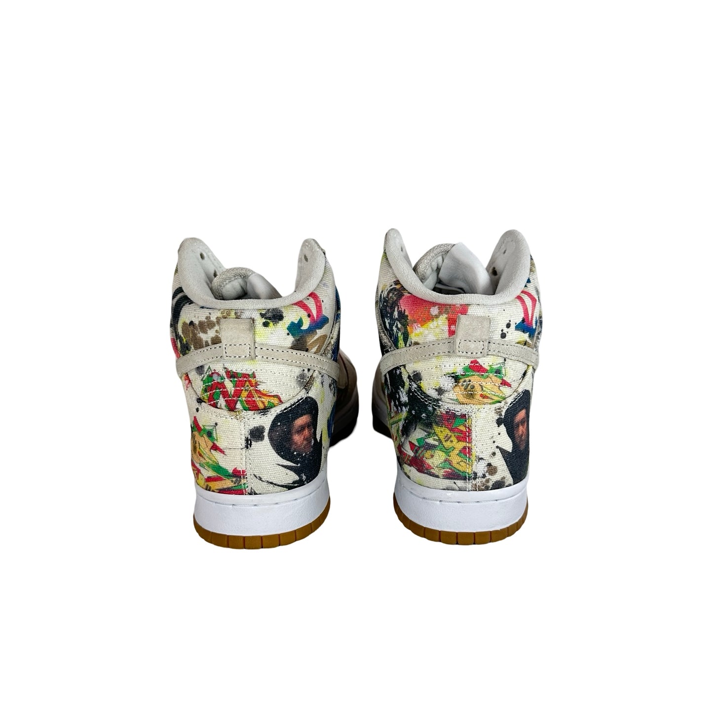 FD8779 100 Nike SB Dunk High Supreme Rammellzee [USED] - 9.5 M (Used2)