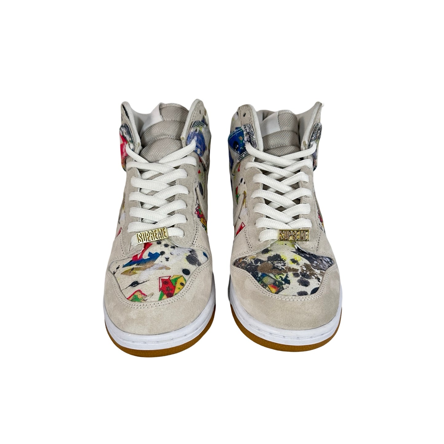 FD8779 100 Nike SB Dunk High Supreme Rammellzee [USED] - 9.5 M (Used2)