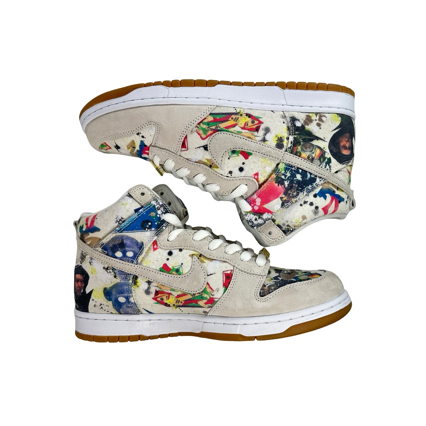 FD8779 100 Nike SB Dunk High Supreme Rammellzee [USED] - 9.5 M (Used2)