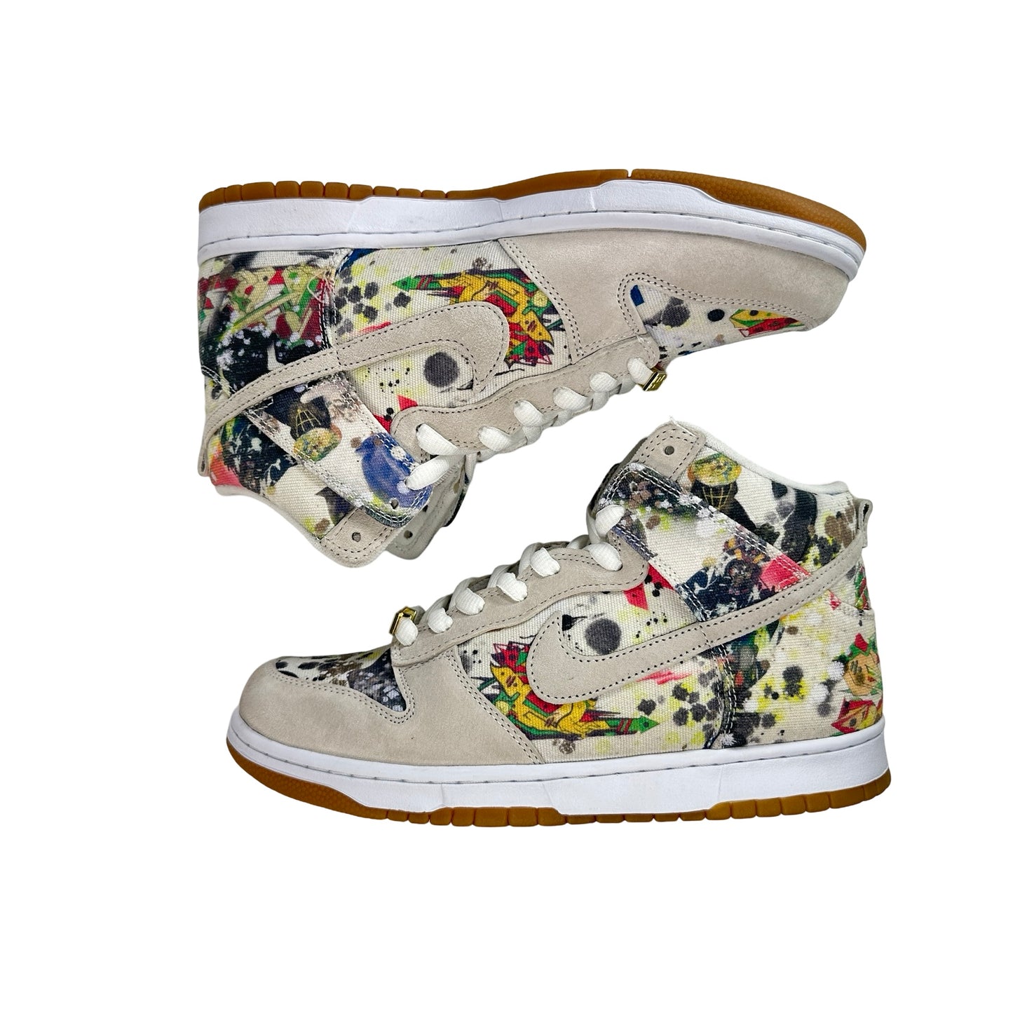 FD8779 100 Nike SB Dunk High Supreme Rammellzee [USED] - 9.5 M (Used2)