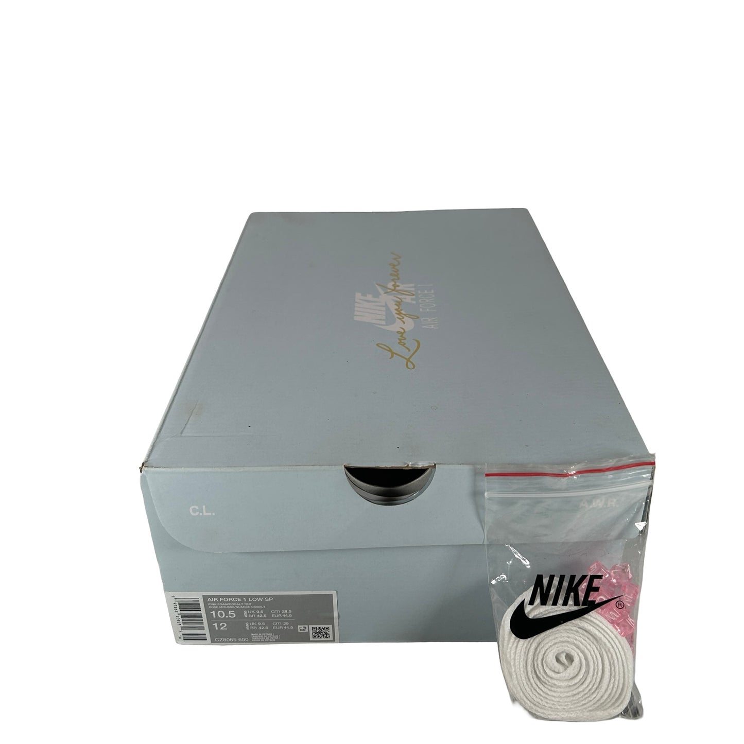 CZ8065 600 Nike Air Force 1 Low Drake NOCTA Certified Lover Boy Pink Foam [USED] - 10 M (Used)