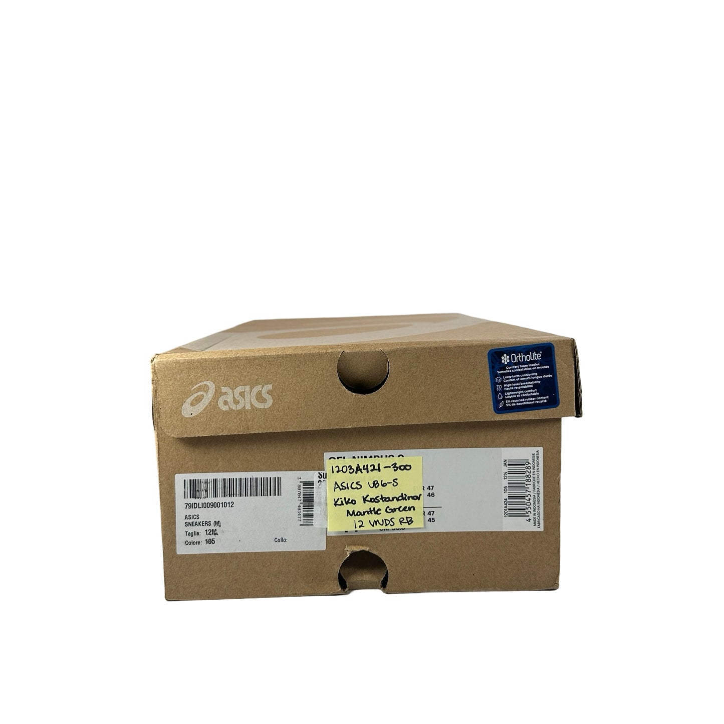 1203A421 300 ASICS UB6-S GT-2160 Kiko Kostadinov Mantle Green Grape [USED] - 12 M (VNDS) (Replace Box)