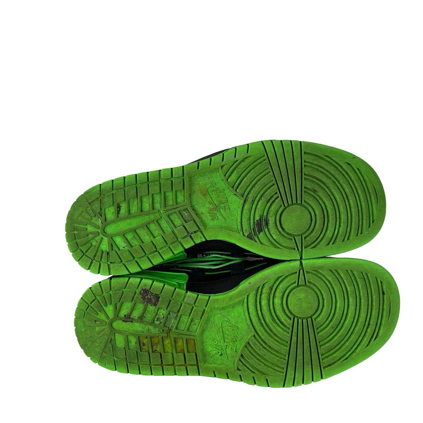 CU6015 001 Nike Air Rubber Dunk Off-White Green Strike [USED] - 10.5 M (Used2)
