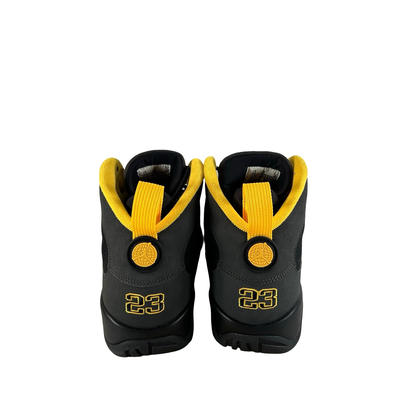 CT8019 070 Jordan 9 Retro Dark Charcoal University Gold [USED] - 9.5 M (Used2) (No Box2)