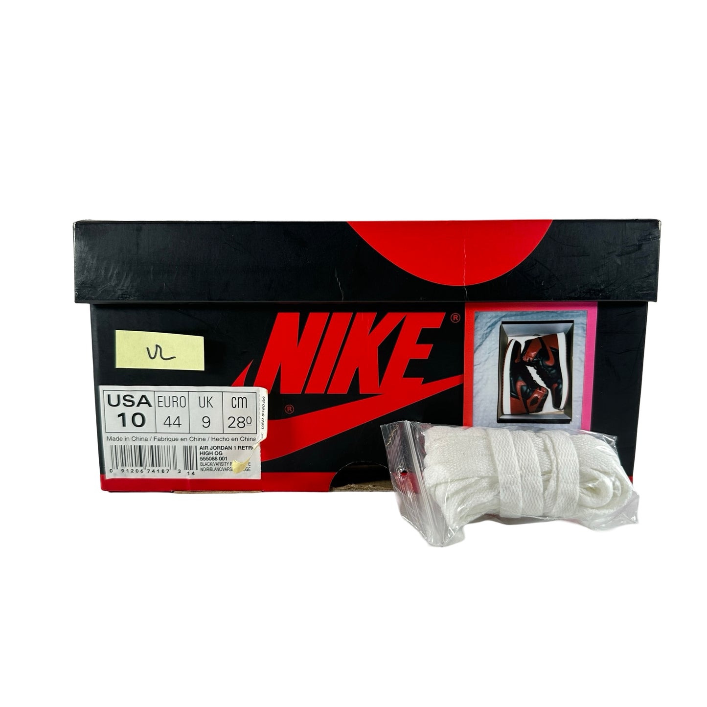 555088 001 Jordan 1 Retro High Bred Banned (2016) [USED] - 10 M (Used2)