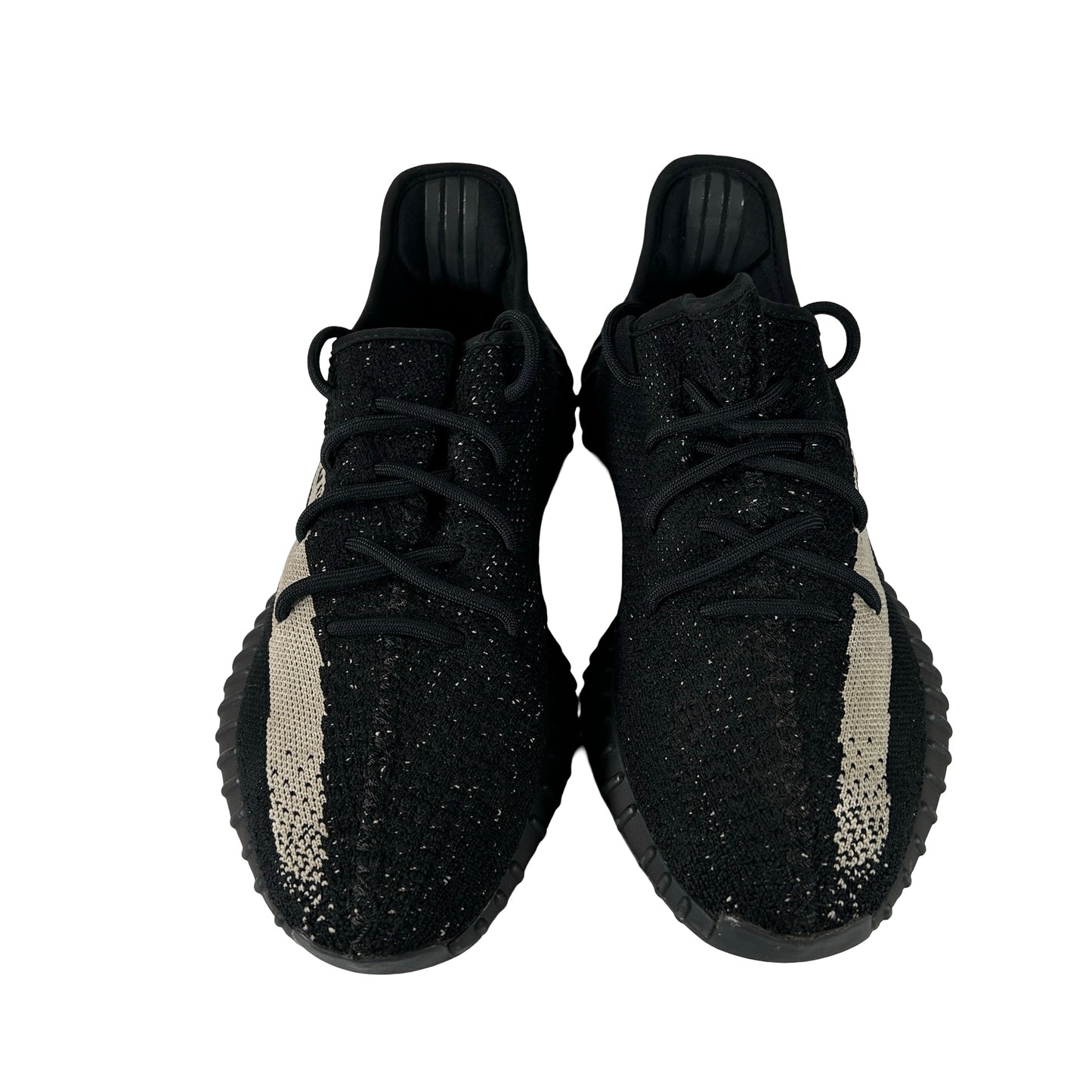 BY1604 Adidas Yeezy Boost 350 V2 Core Black White [USED] - 11 M (Used) (Replace Box)