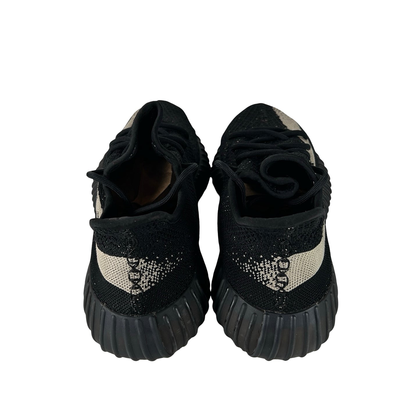 BY1604 Adidas Yeezy Boost 350 V2 Core Black White [USED] - 11 M (Used) (Replace Box)