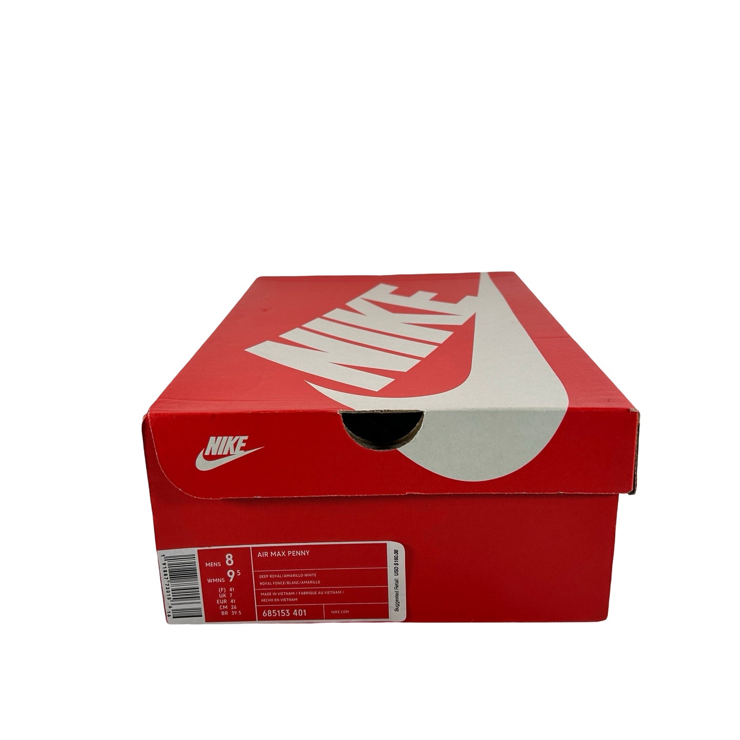685153 401 Nike Air Max Penny Warriors [USED] - 8 M (Used)
