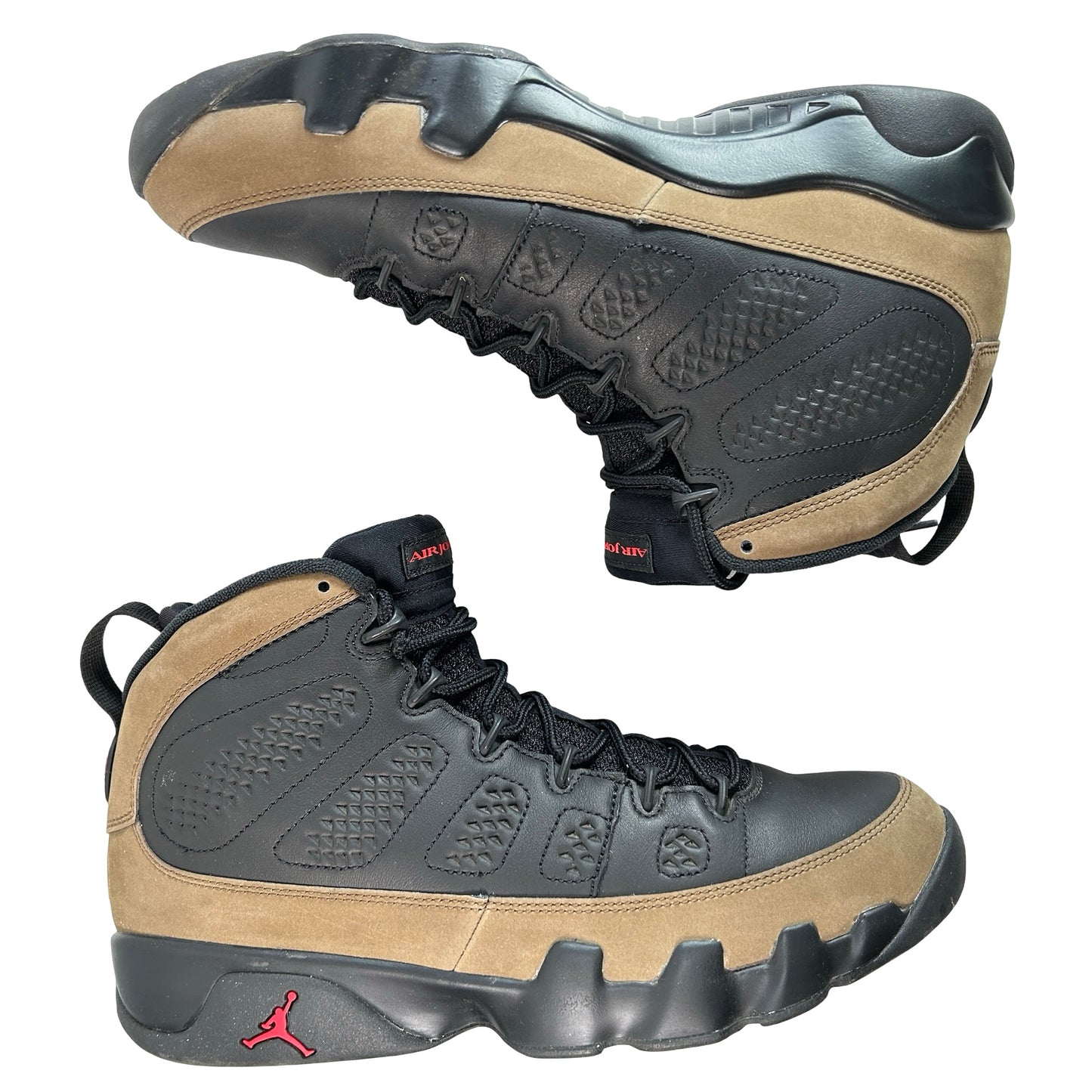HV4794 030 Air Jordan 9 Retro Olive (2024) [USED] - 11 M (Used3)