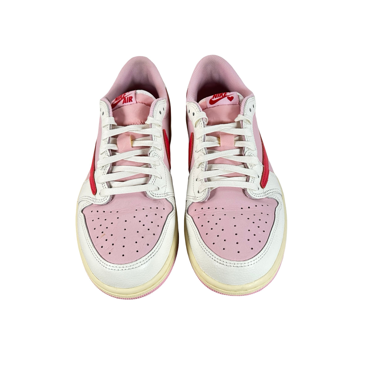 IQ7604 101 Jordan 1 Retro Low OG SP Travis Scott Sail Tropical Pink [USED] - 11 M (Used5)