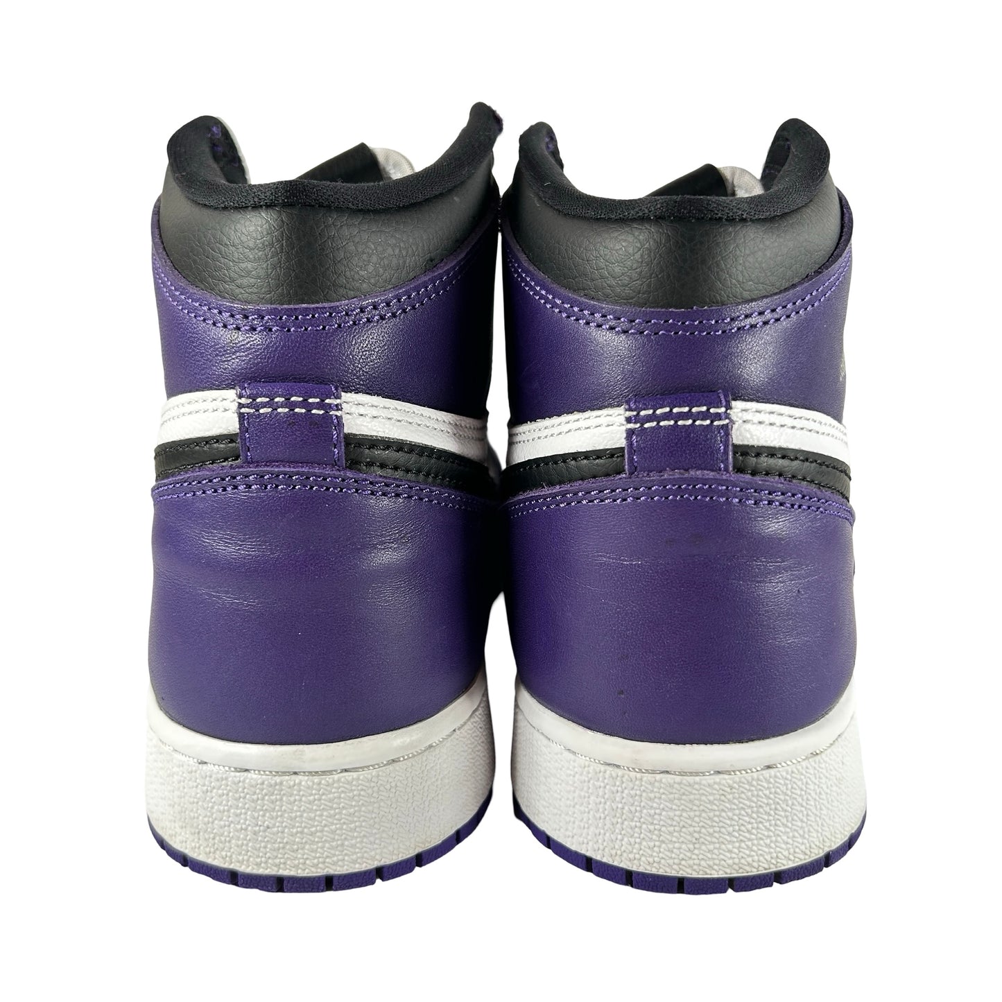 575441 500 Jordan 1 Retro High Court Purple White (GS) [USED] - 7 Y (Used) (Replace Box) (No Insoles)