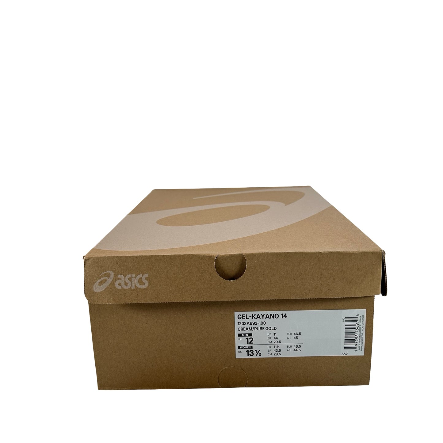 1203A692 100 ASICS Gel-Kayano 14 Sneaker Politics Just Say No [USED] - 12 M (Used)