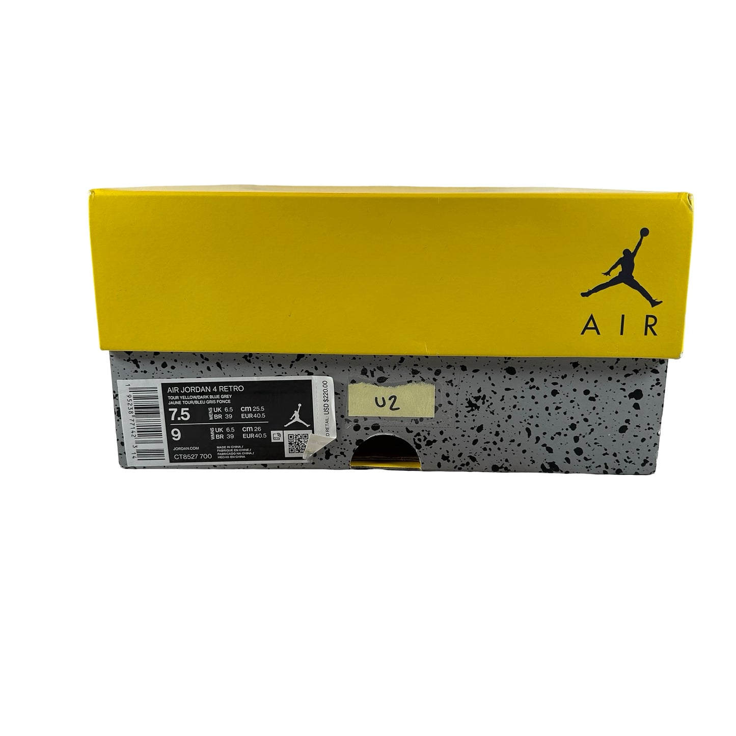 CT8527 700 Jordan 4 Retro Lightning (2021) [USED] - 7.5 M (Used2)