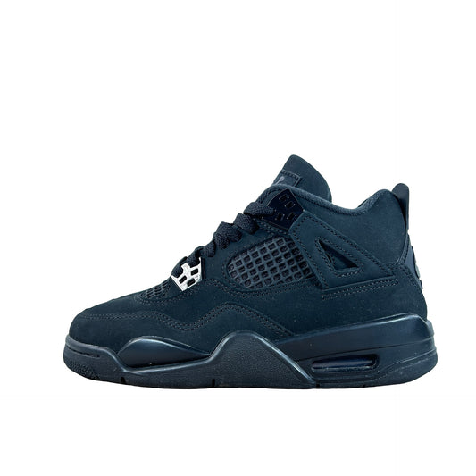 IB4171 010 Jordan 4 Retro Black Cat (2025) (GS) [USED] - 4 Y (Used)
